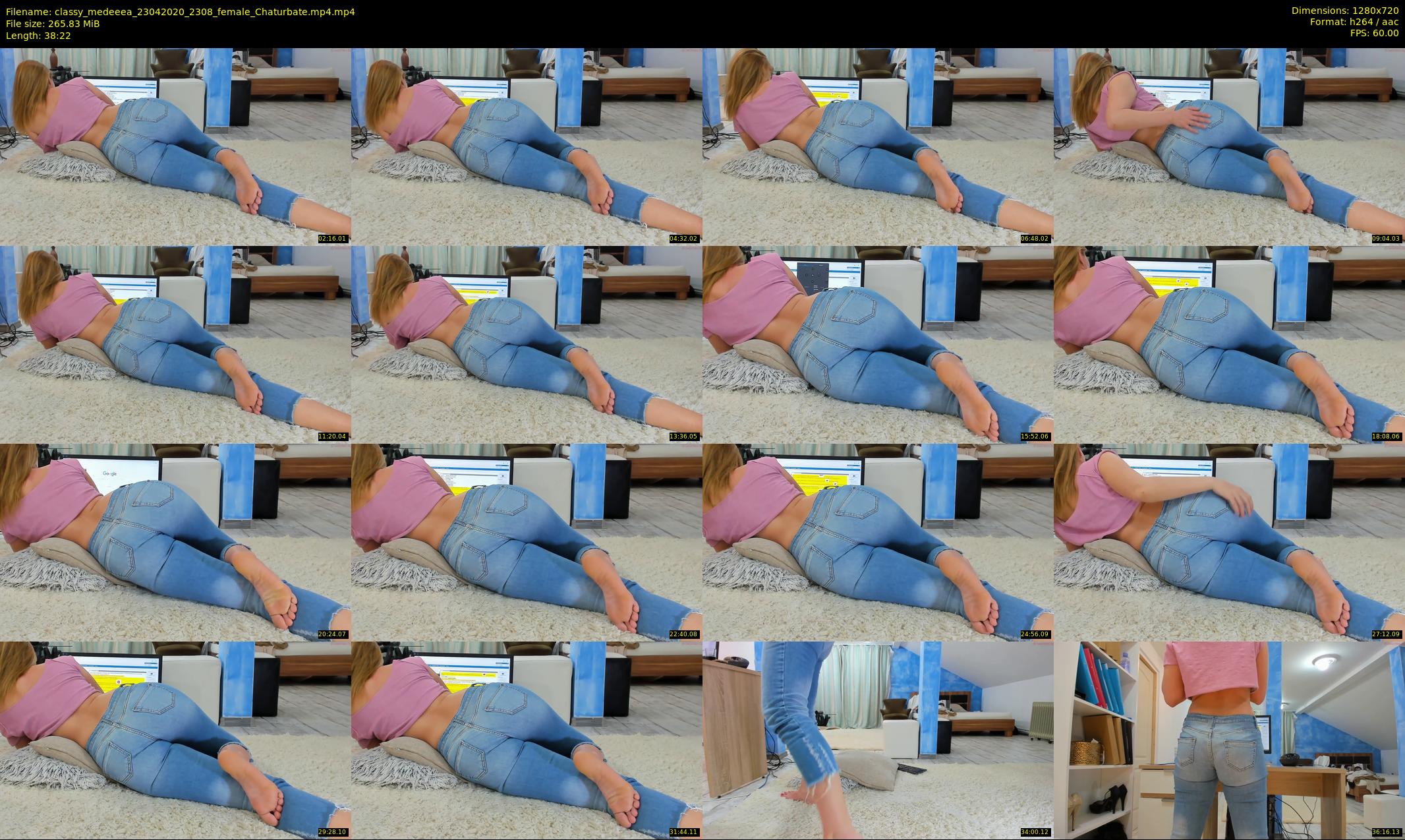 classy_medeeea — 39 minute Chaturbate female cam show recording, 720p, Apr 23, 2020