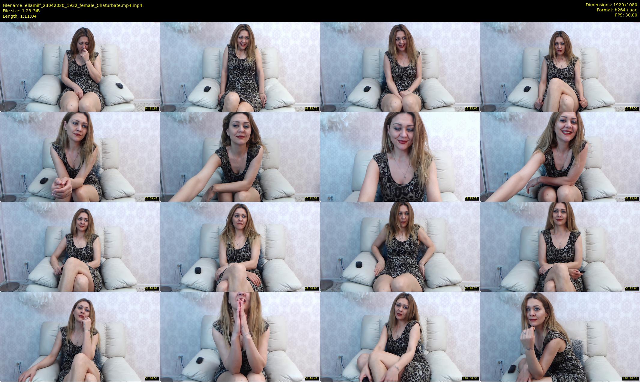 ellamilf — 72 minute Chaturbate female cam show recording, 1080p, Apr 23, 2020