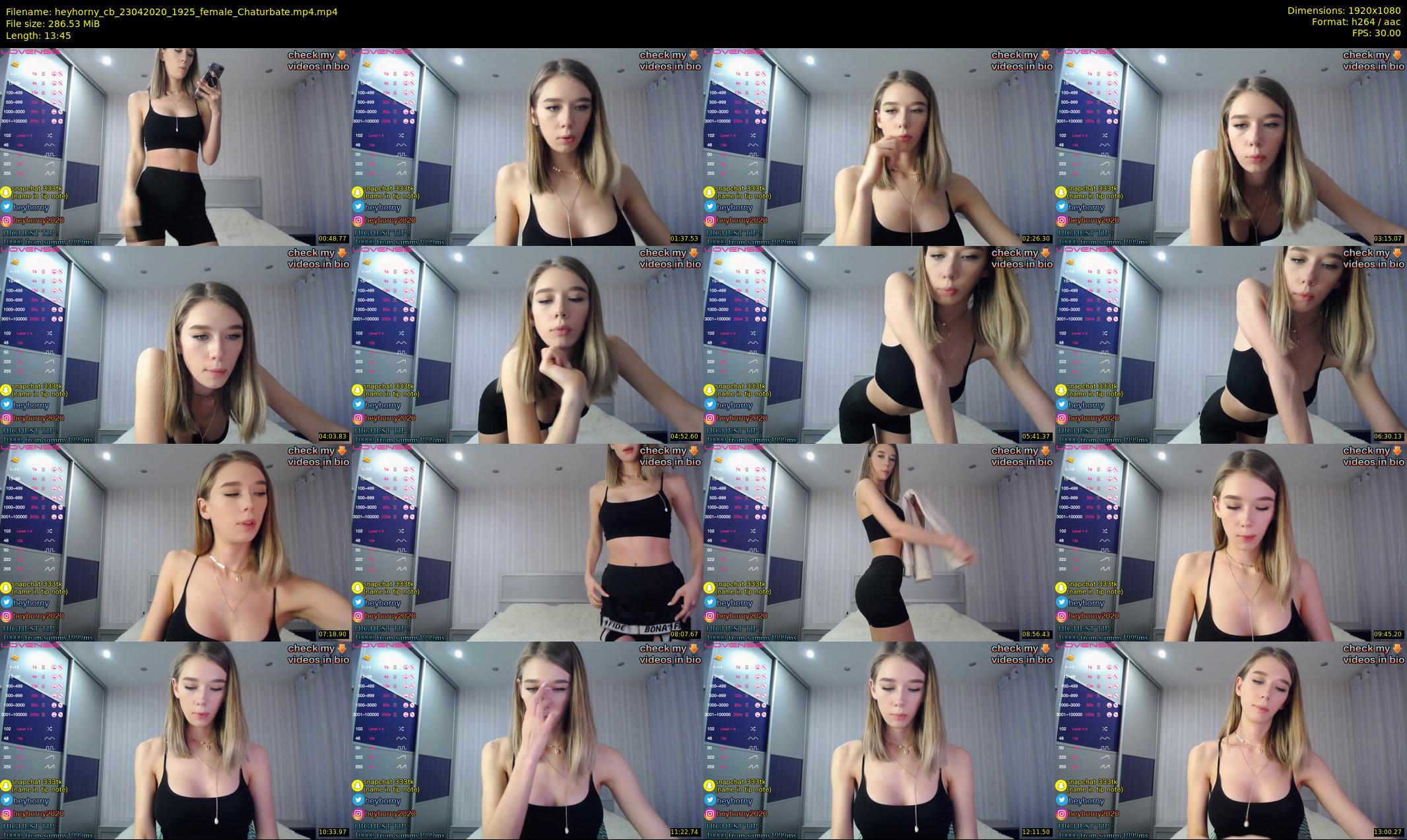 heyhorny_cb — 14 minute Chaturbate couple cam show recording, 1080p, Apr 23, 2020