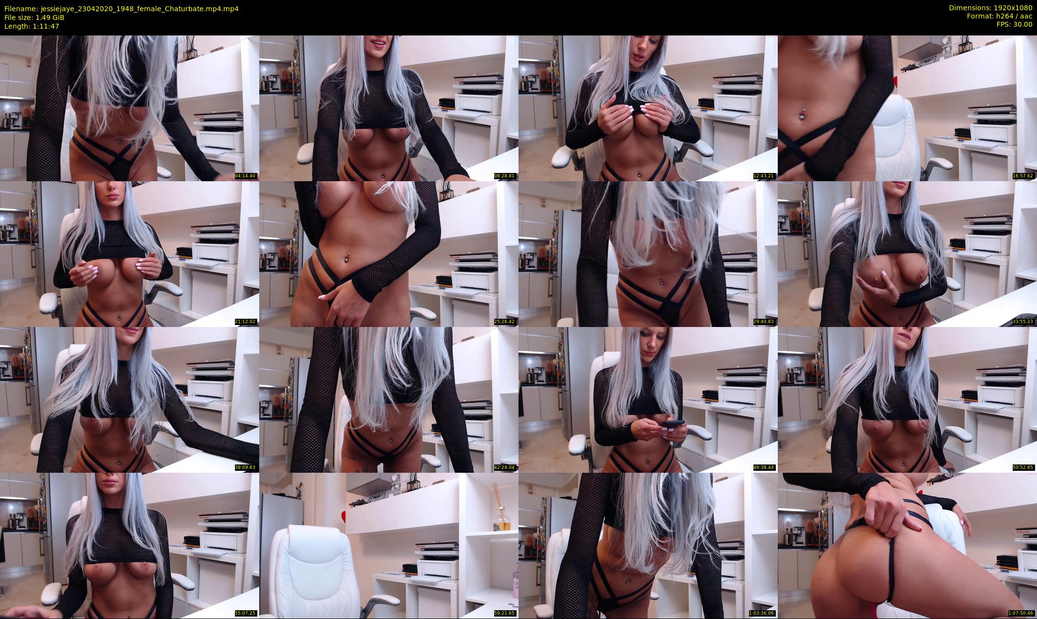 jessiejaye — 72 minute Chaturbate female cam show recording, 1080p, Apr 23, 2020