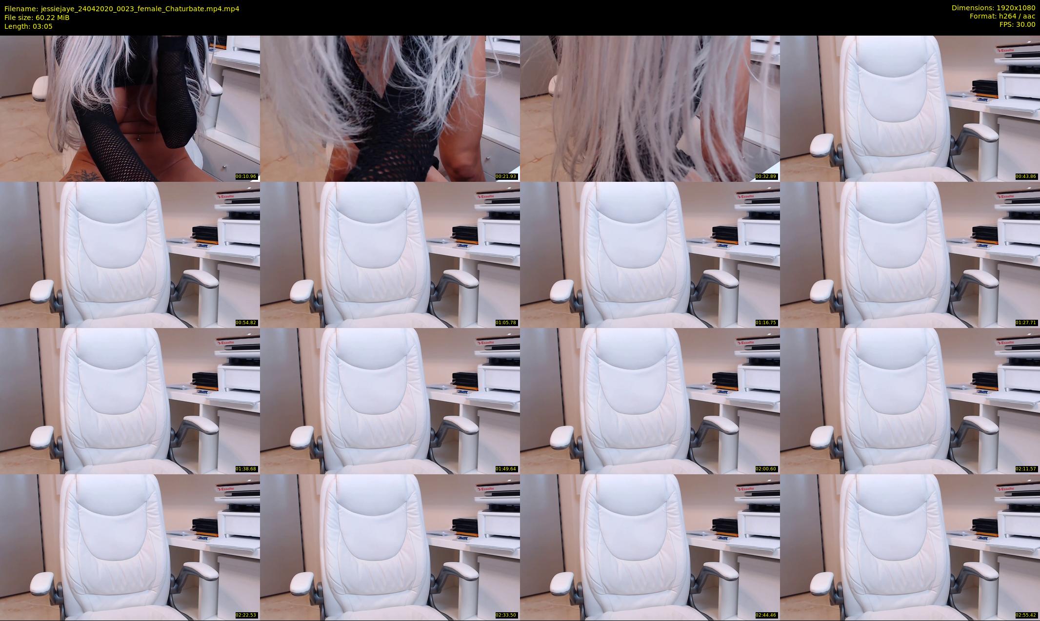 jessiejaye — 4 minute Chaturbate female cam show recording, 1080p, Apr 24, 2020