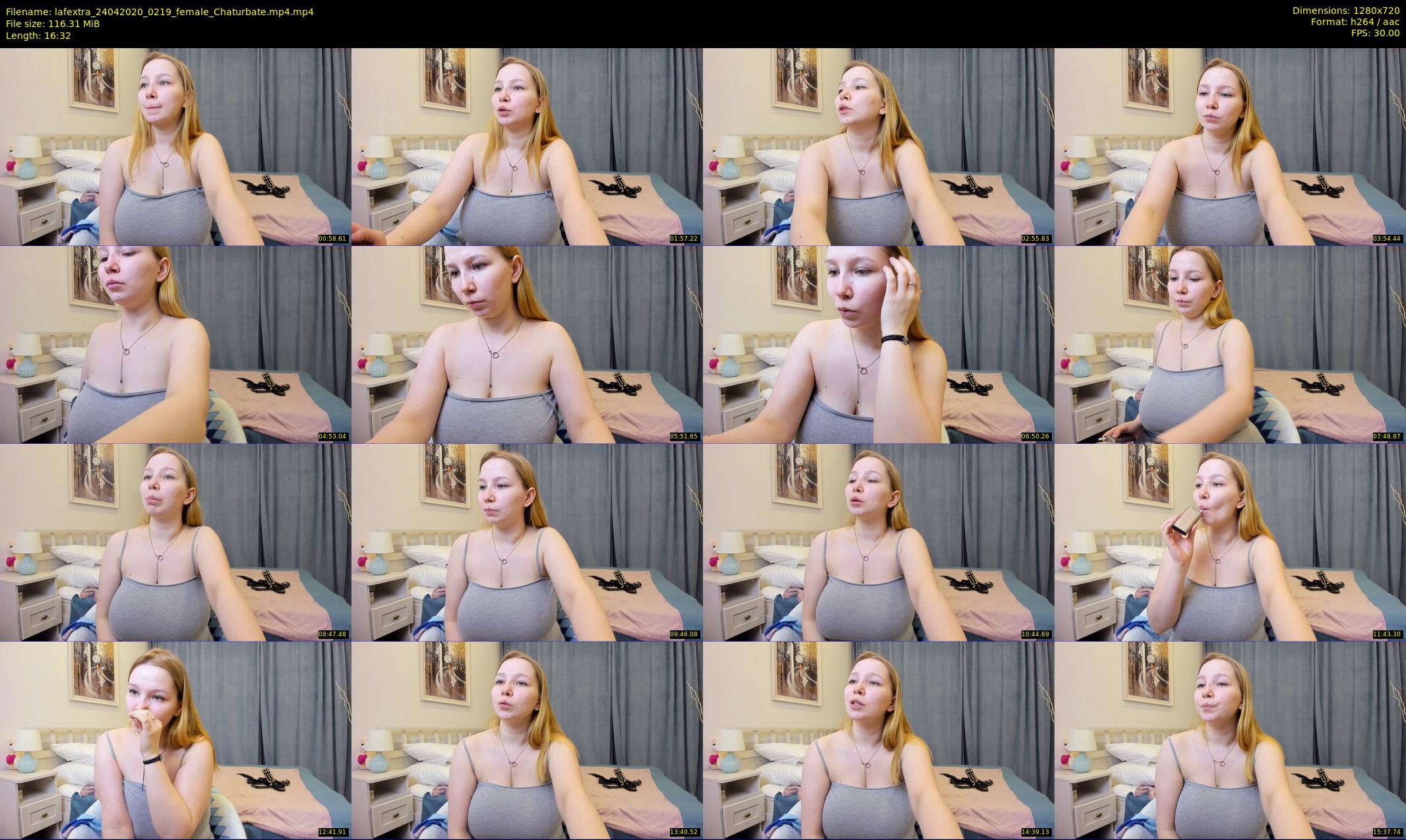lafextra — 17 minute Chaturbate female cam show recording, 720p, Apr 24, 2020