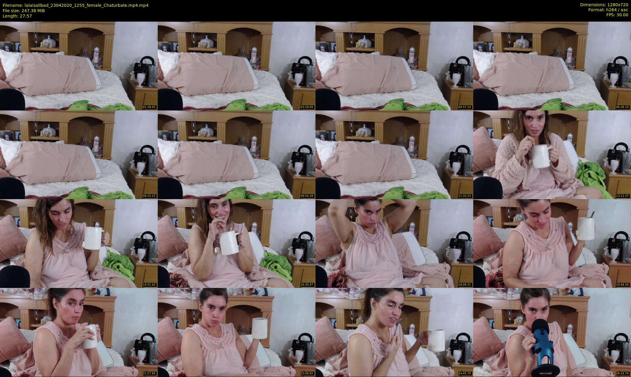 lalaisallbad — 28 minute Chaturbate female cam show recording, 720p, Apr 23, 2020