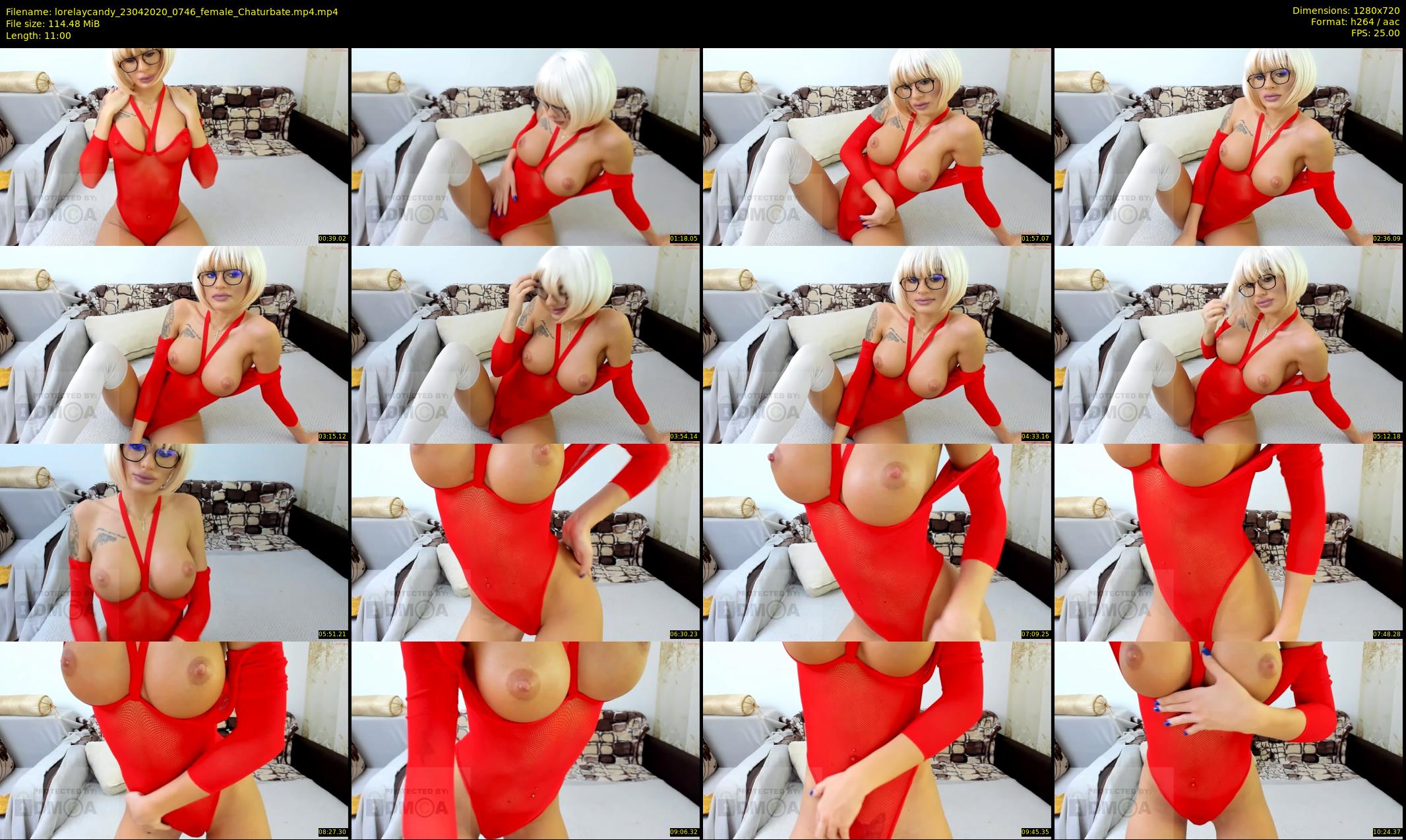 lorelaycandy — 11 minute Chaturbate female cam show recording, 720p, Apr 23, 2020