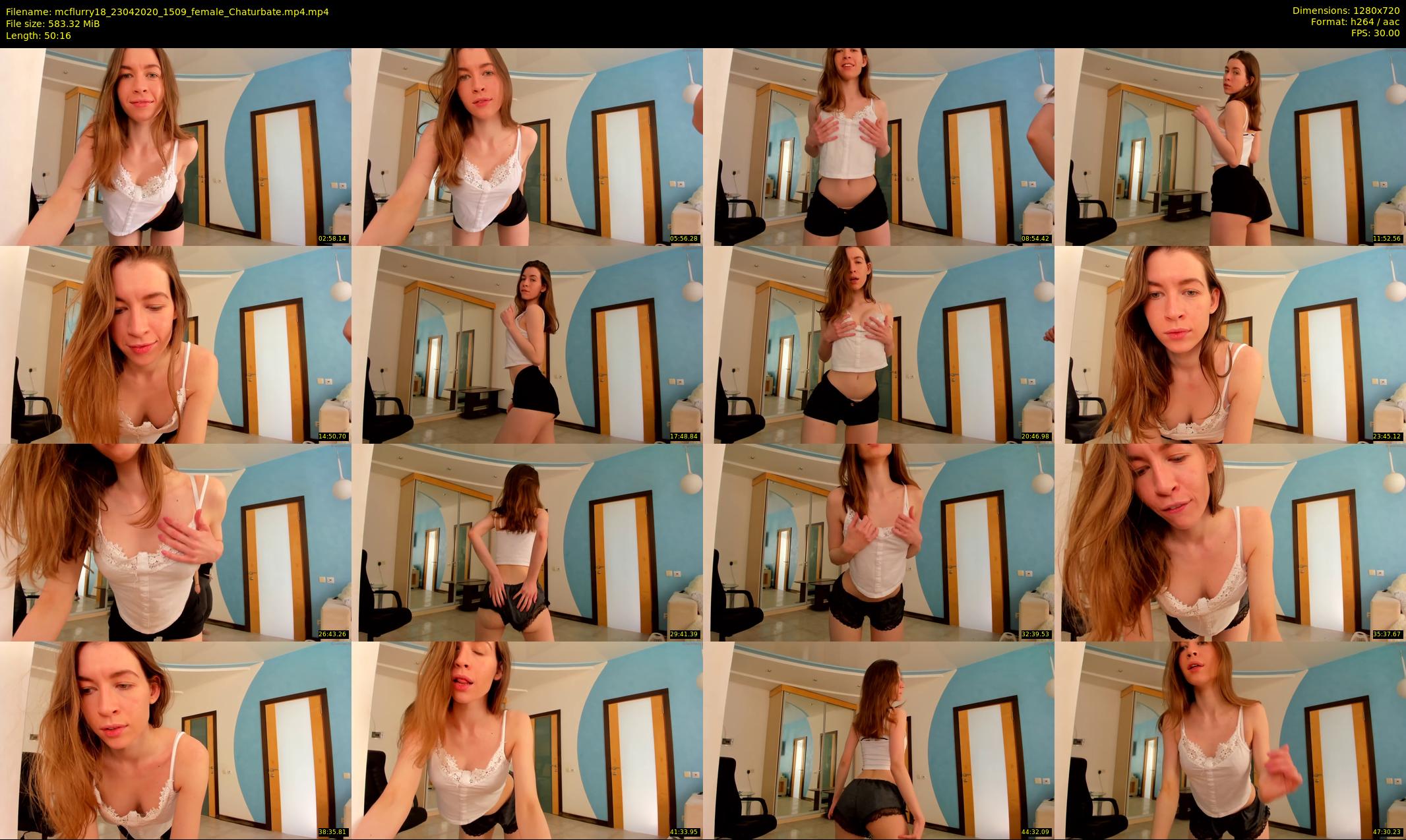 mcflurry18 — 51 minute Chaturbate female cam show recording, 720p, Apr 23, 2020