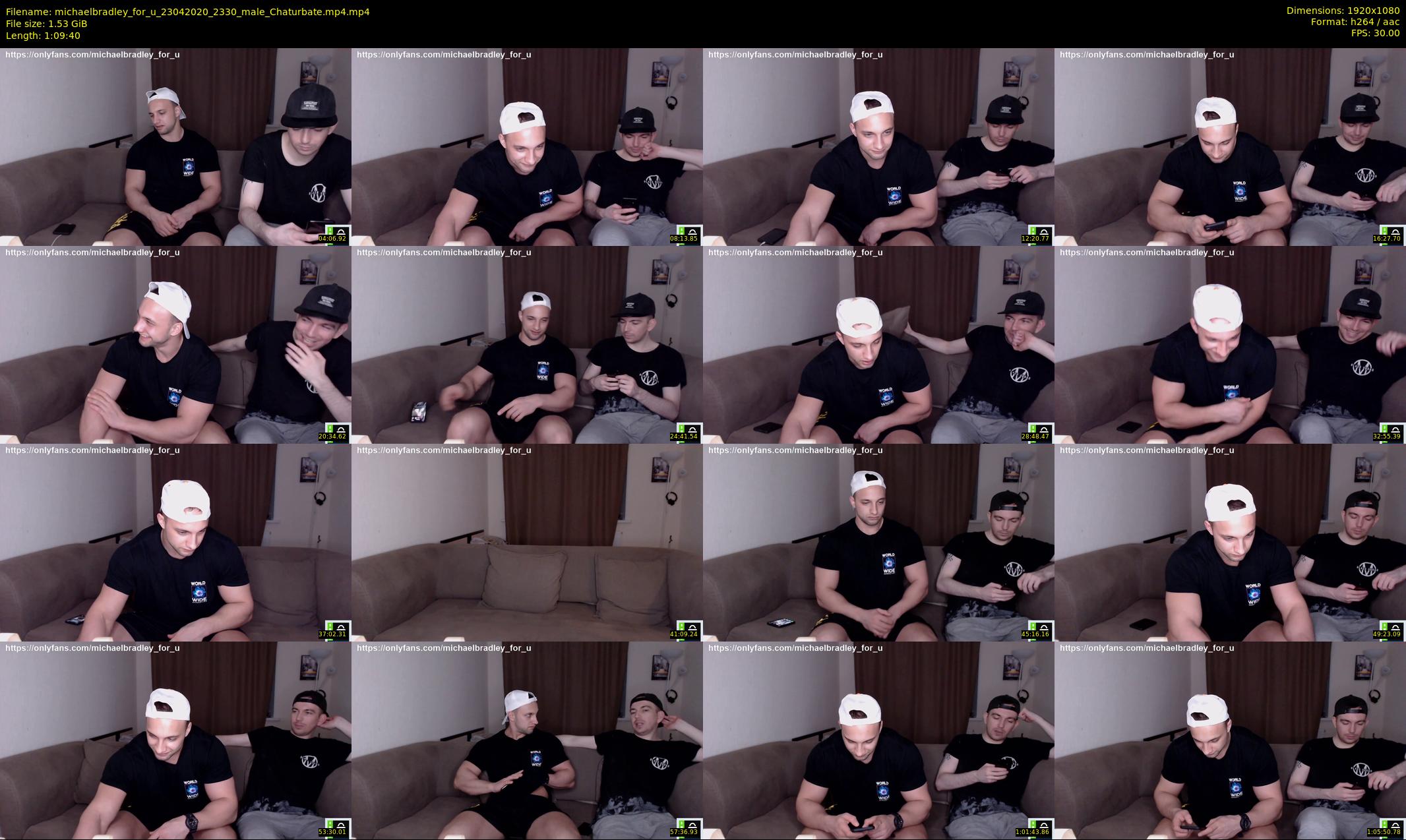 michaelbradley_for_u — 70 minute Chaturbate male cam show recording, 1080p, Apr 23, 2020