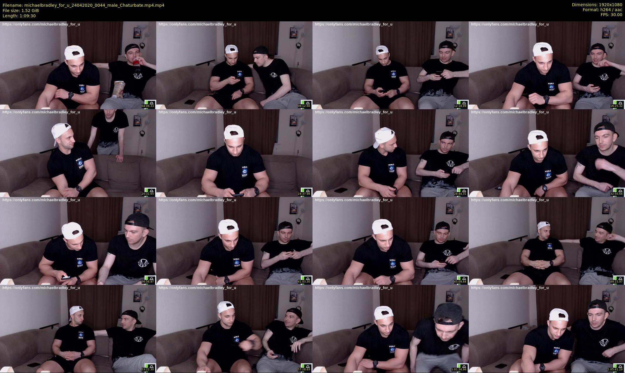 michaelbradley_for_u — 70 minute Chaturbate male cam show recording, 1080p, Apr 24, 2020