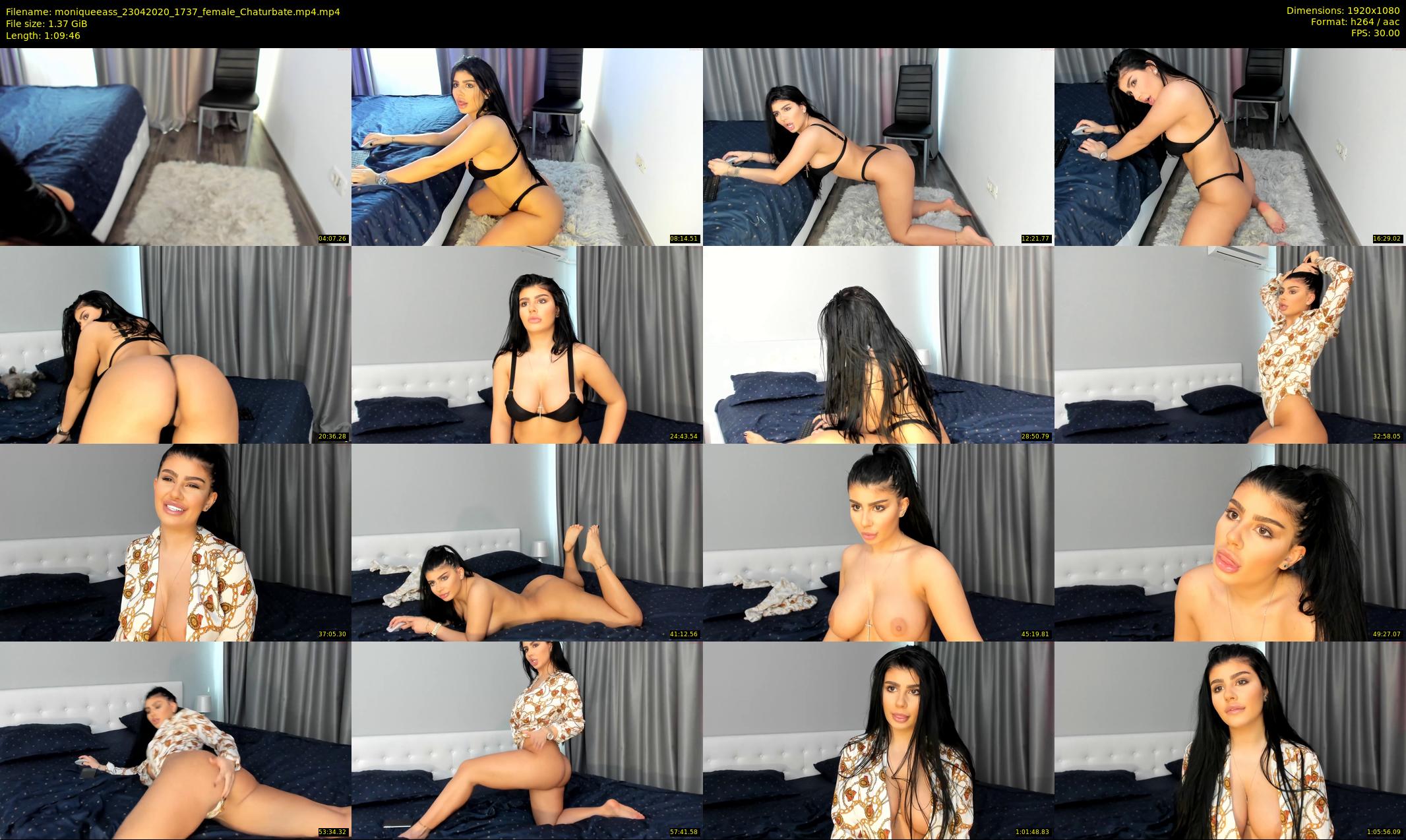 moniqueeass — 70 minute Chaturbate female cam show recording, 1080p, Apr 23, 2020