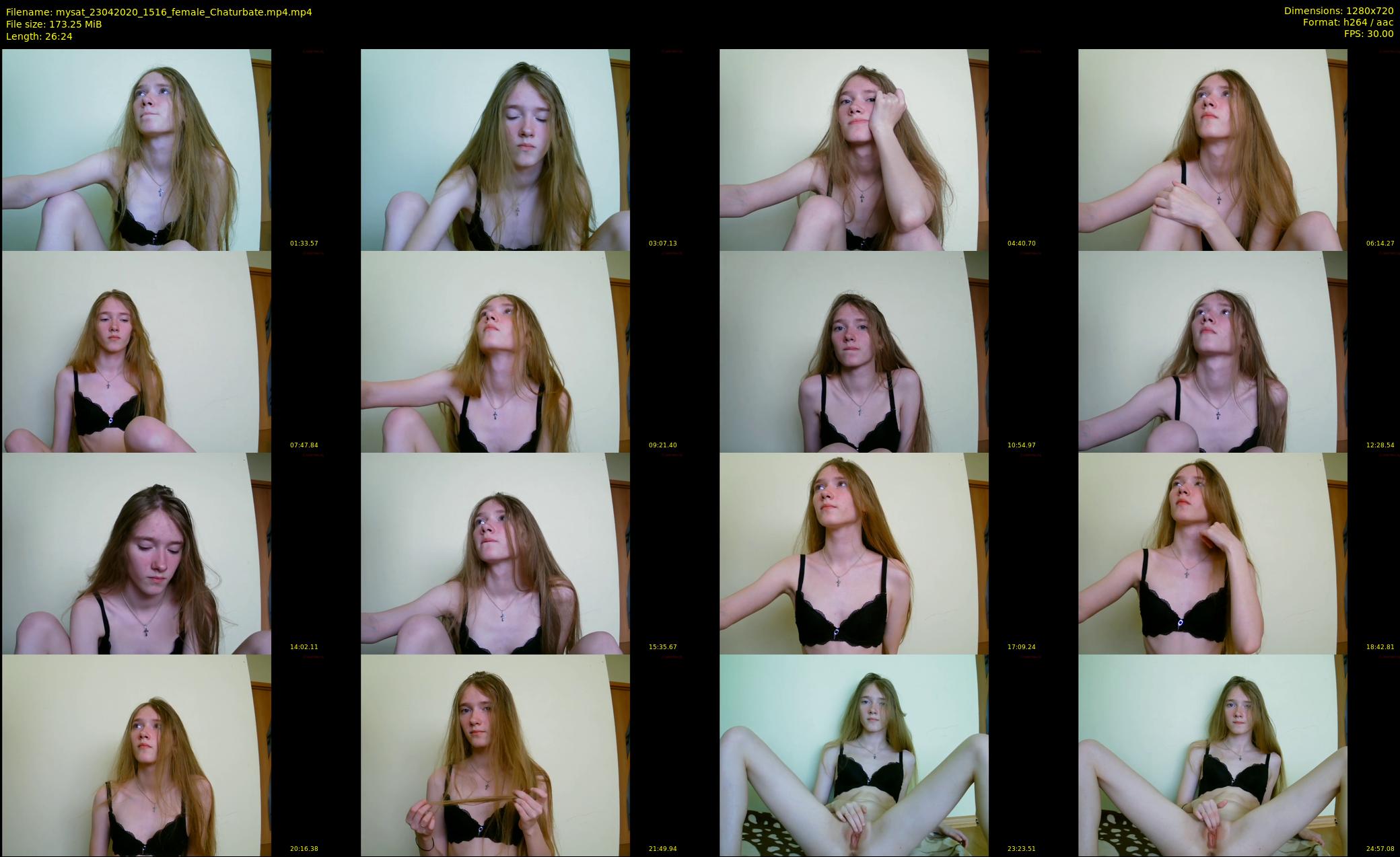 mysat — 27 minute Chaturbate female cam show recording, 720p, Apr 23, 2020