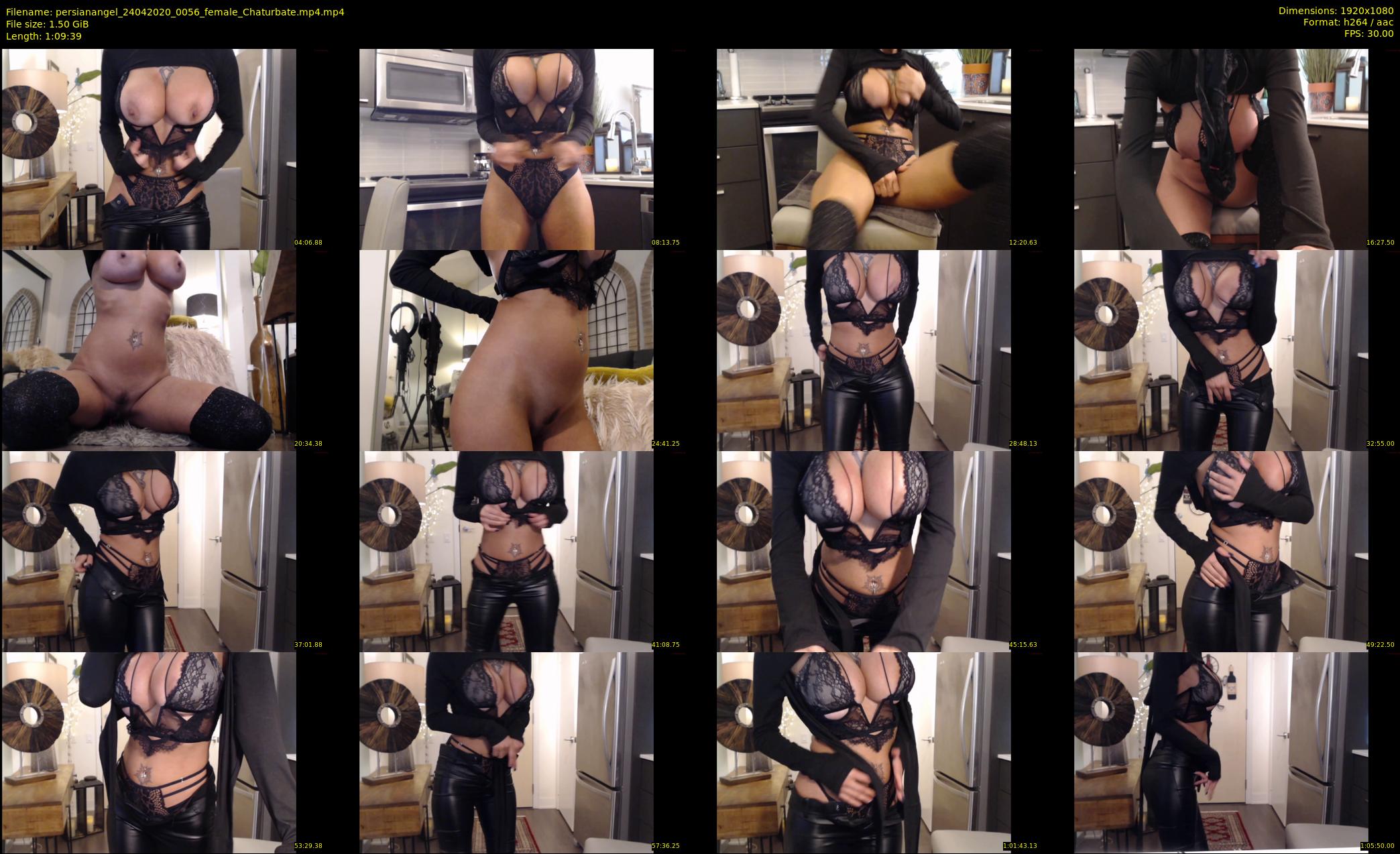 persianangel — 70 minute Chaturbate female cam show recording, 1080p, Apr 24, 2020