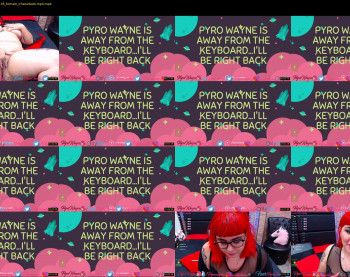 pyrowayne — 54 minute Chaturbate female cam show recording, 720p, Apr 24, 2020