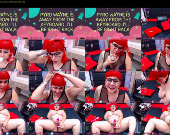 pyrowayne — 54 minute Chaturbate female cam show recording, 720p, Apr 24, 2020