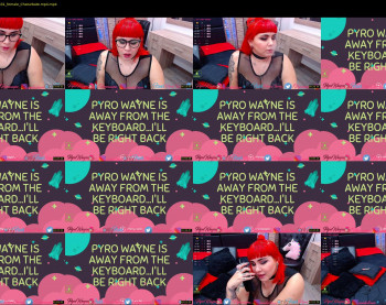 pyrowayne — 54 minute Chaturbate female cam show recording, 720p, Apr 24, 2020