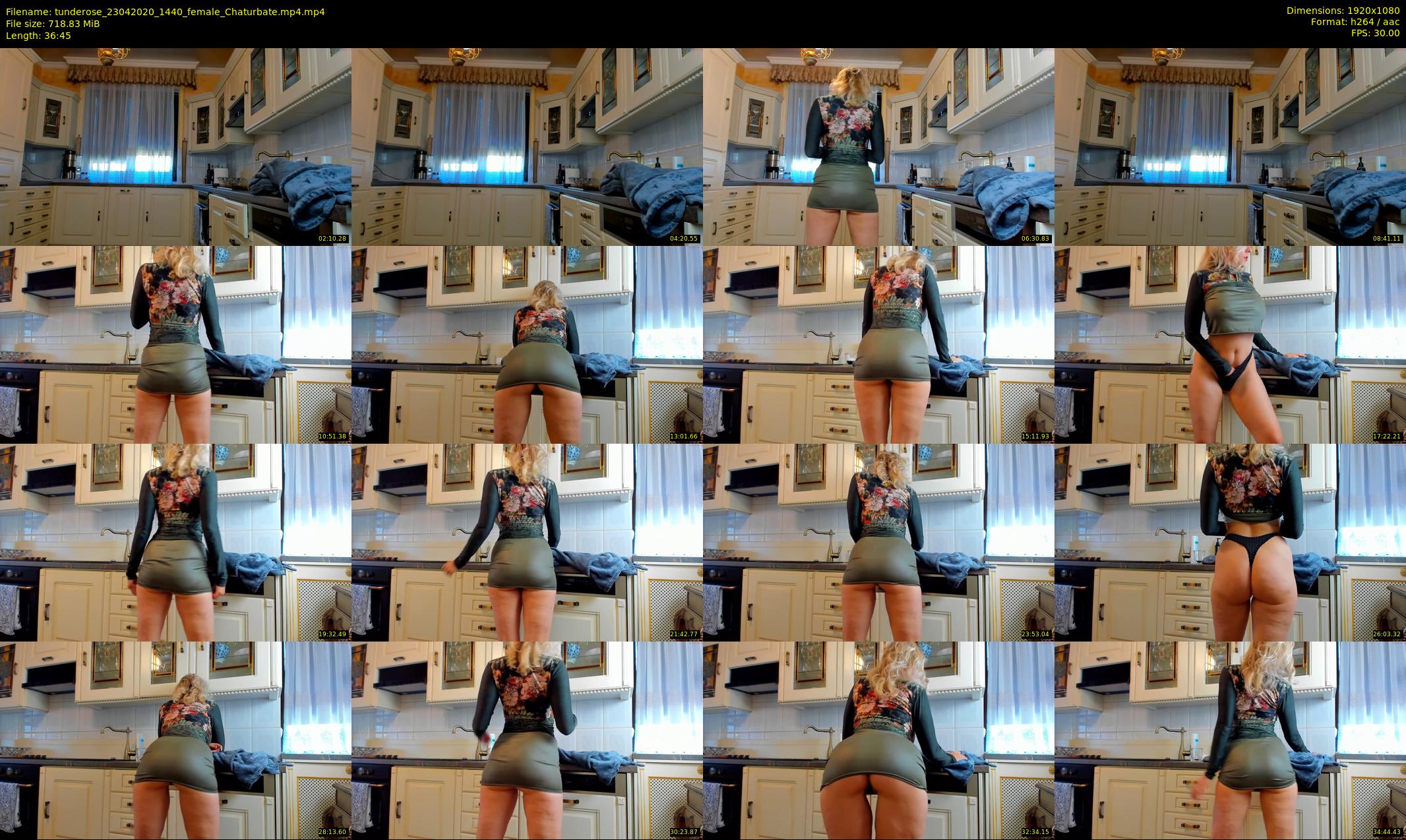 tunderose — 37 minute Chaturbate female cam show recording, 1080p, Apr 23, 2020