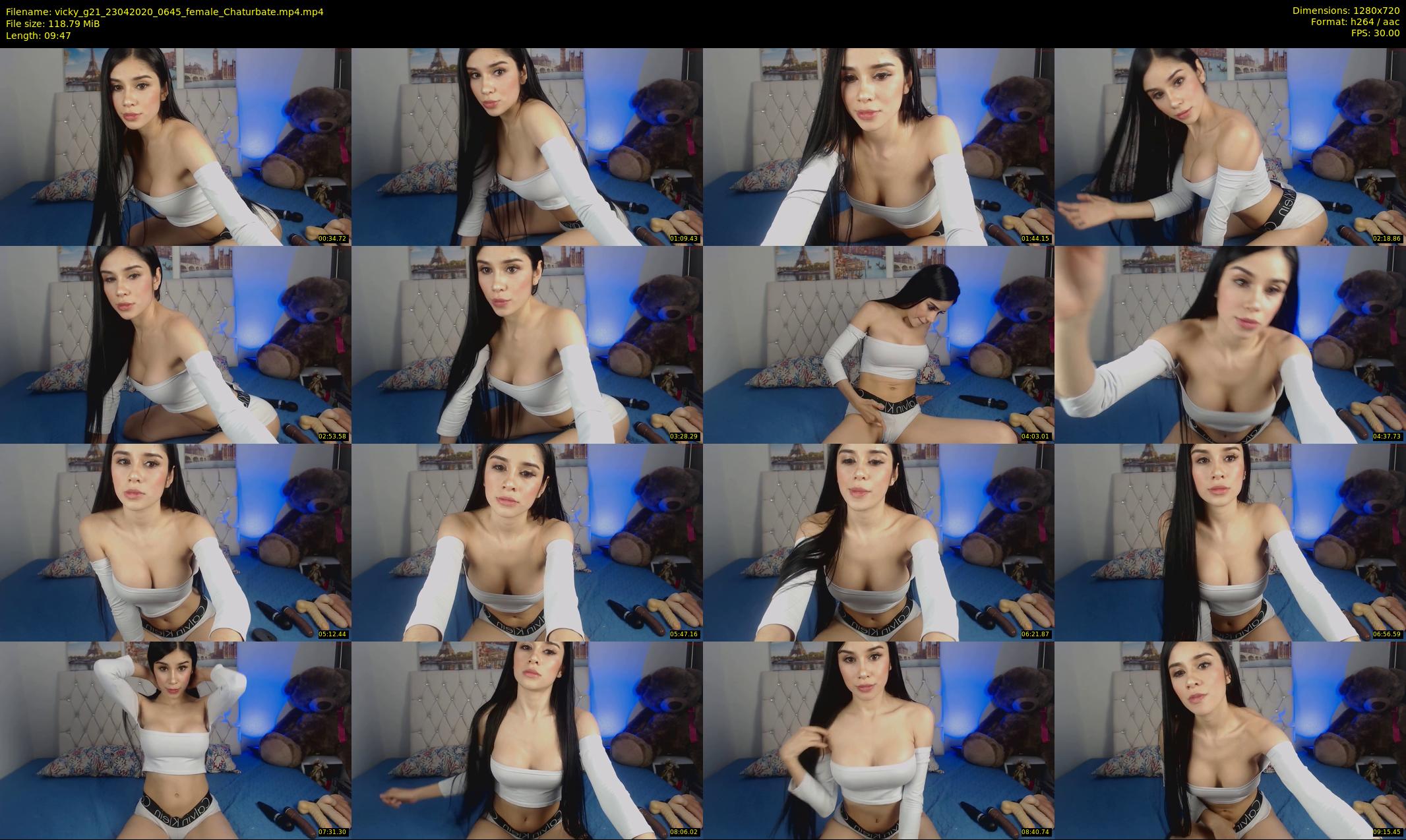 vicky_g21 — 10 minute Chaturbate female cam show recording, 720p, Apr 23, 2020