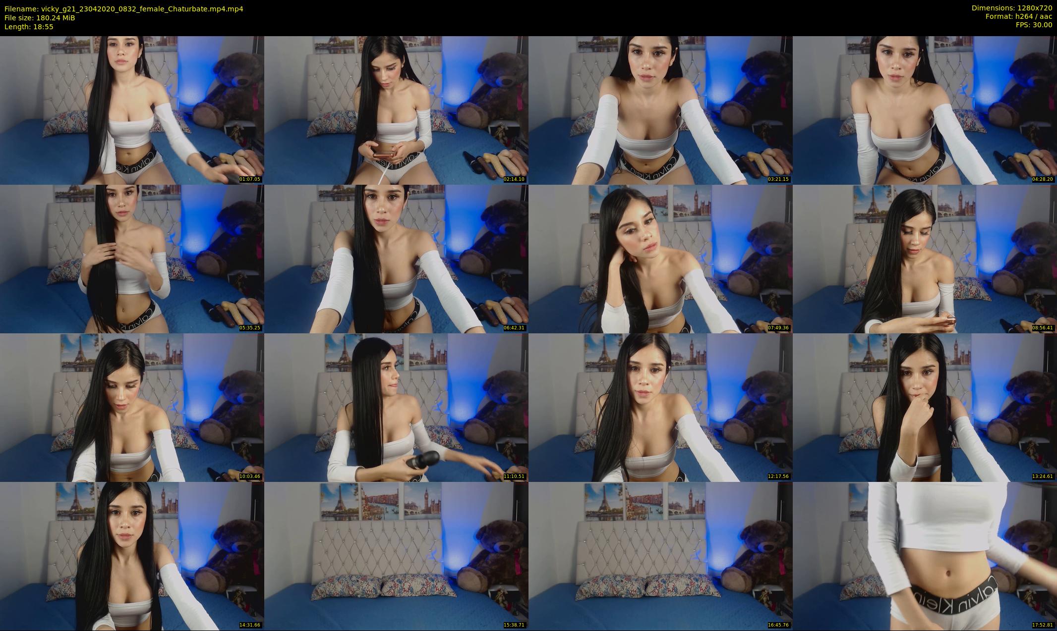 vicky_g21 — 19 minute Chaturbate female cam show recording, 720p, Apr 23, 2020