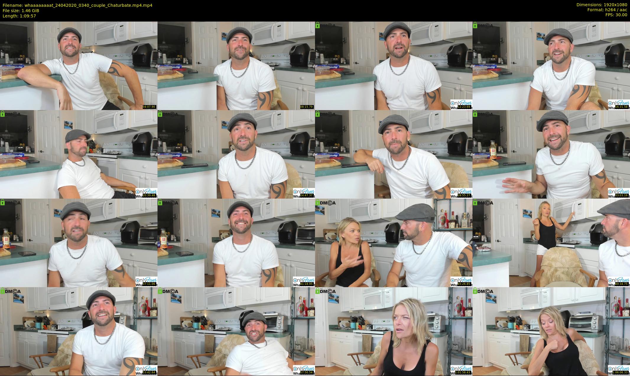 whaaaaaaaat — 70 minute Chaturbate couple cam show recording, 1080p, Apr 24, 2020