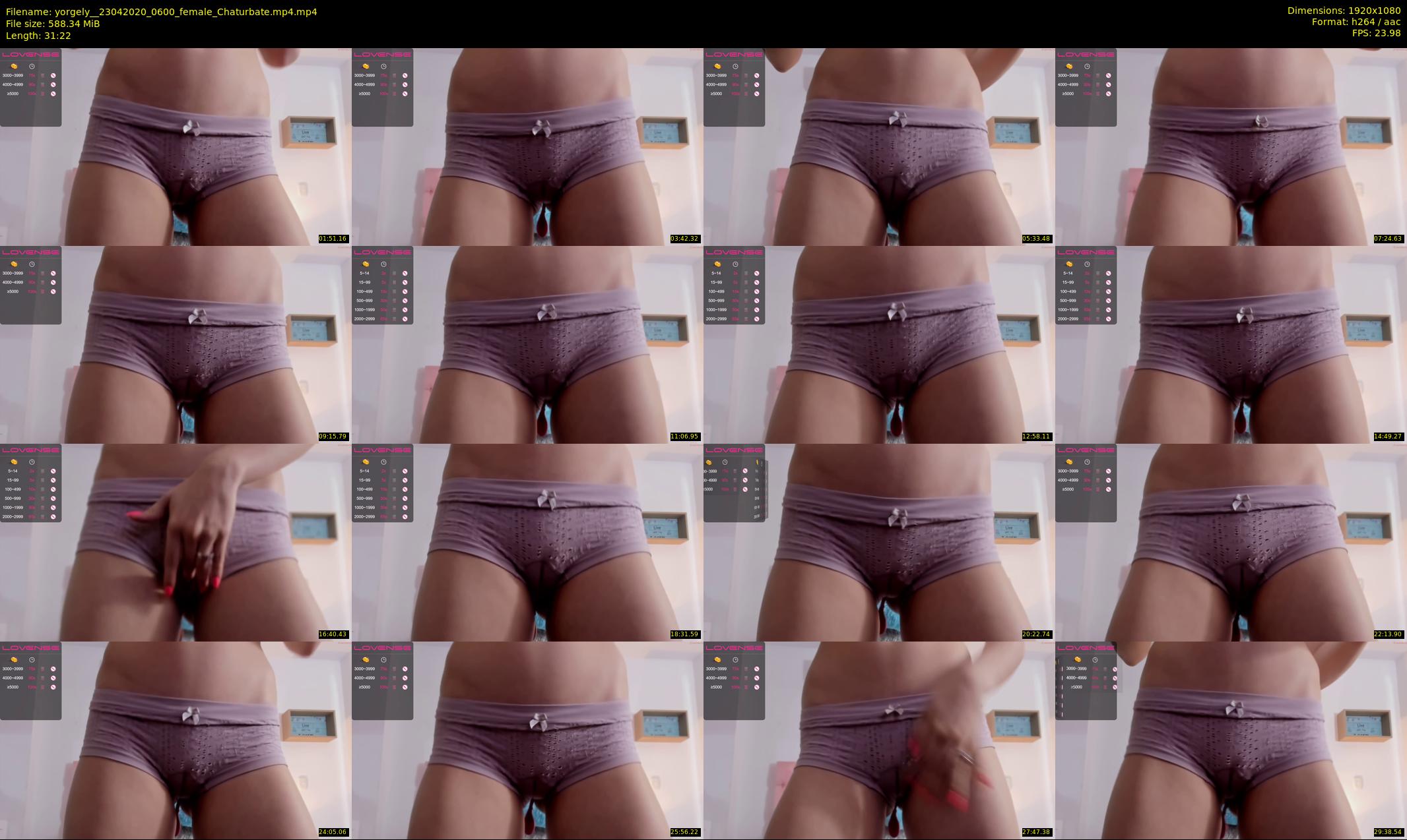 yorgely_ — 32 minute Chaturbate female cam show recording, 1080p, Apr 23, 2020