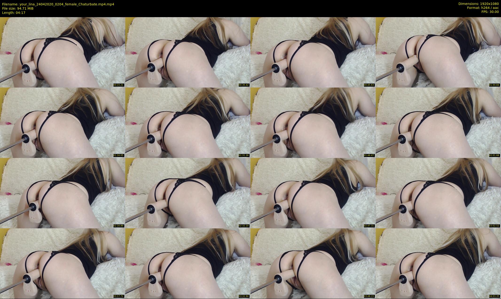 your_lina — 5 minute Chaturbate female cam show recording, 1080p, Apr 24, 2020