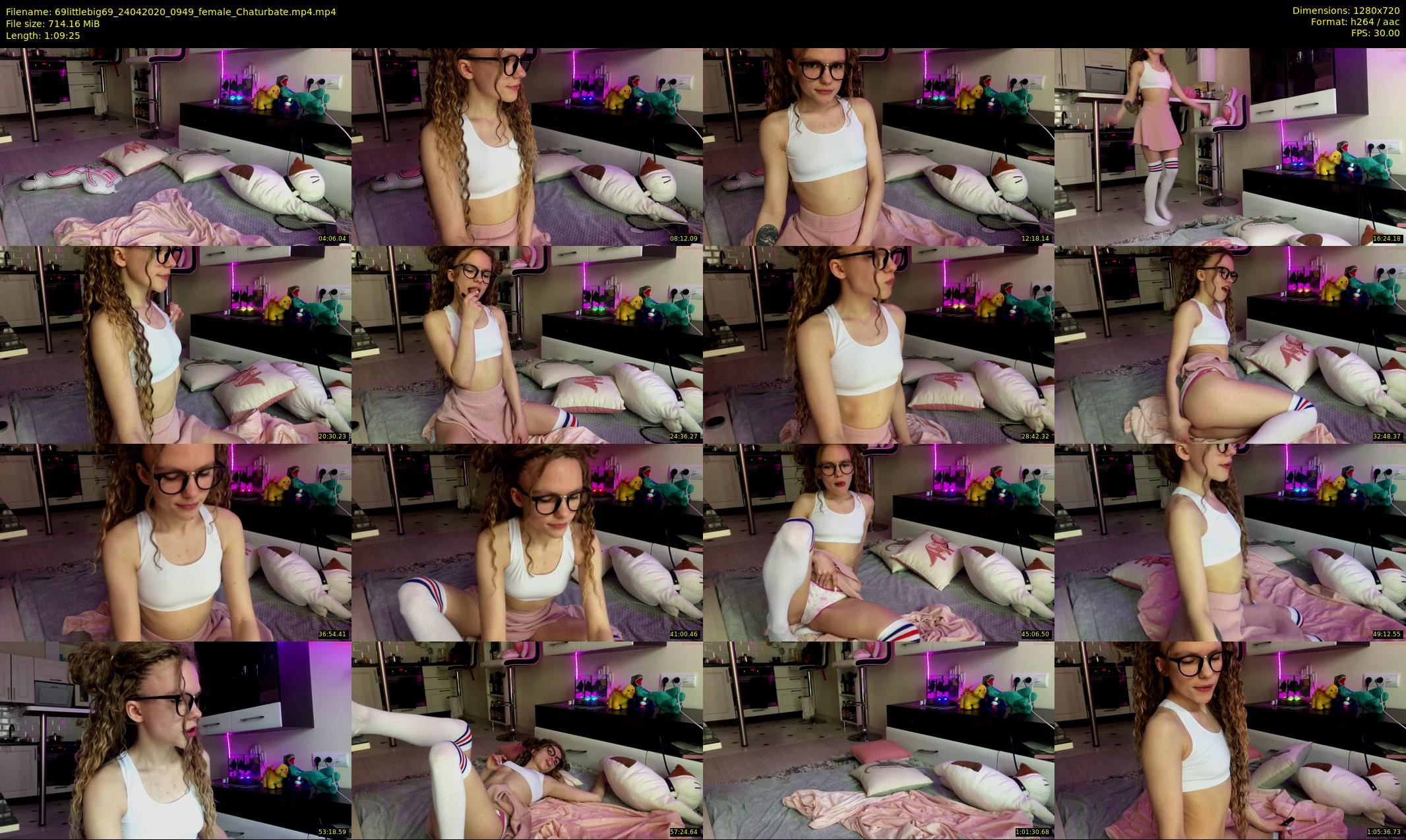 69littlebig69 — 70 minute Chaturbate couple cam show recording, 720p, Apr 24, 2020