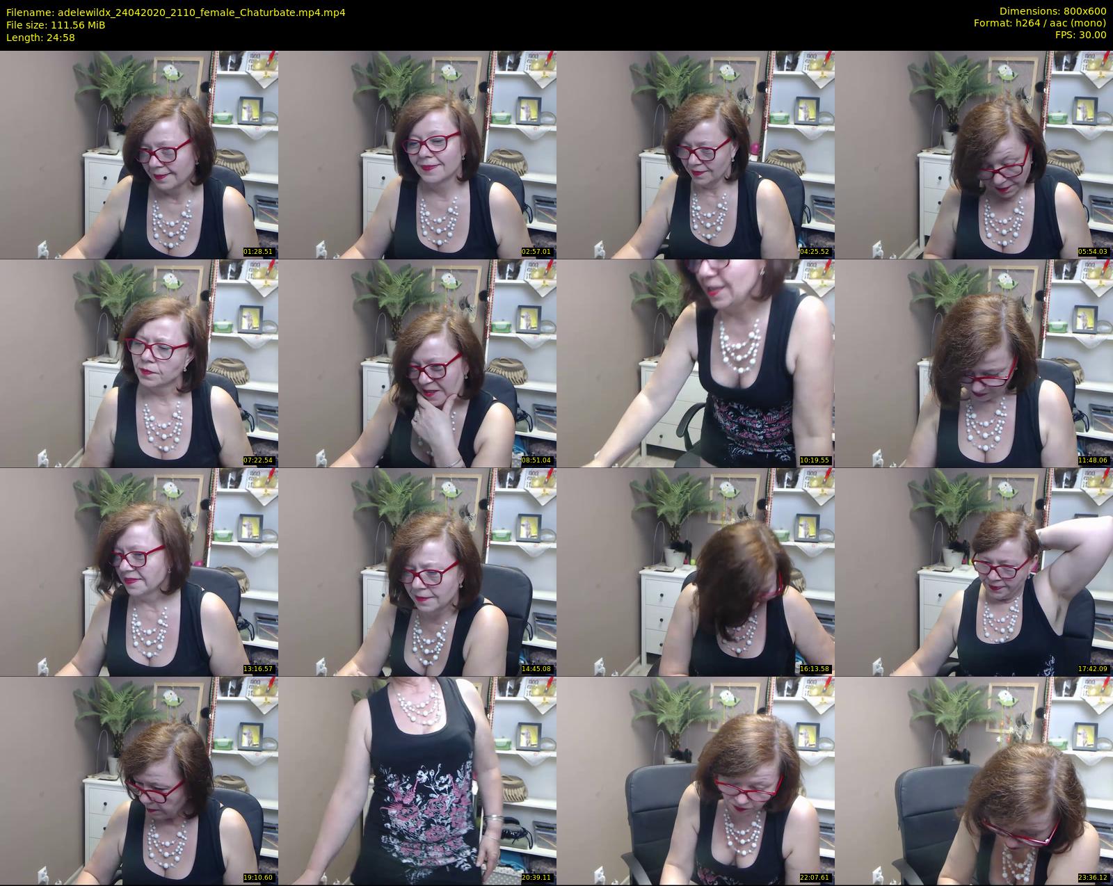 adelewildx — 25 minute Chaturbate female cam show recording, 480p, Apr 24, 2020