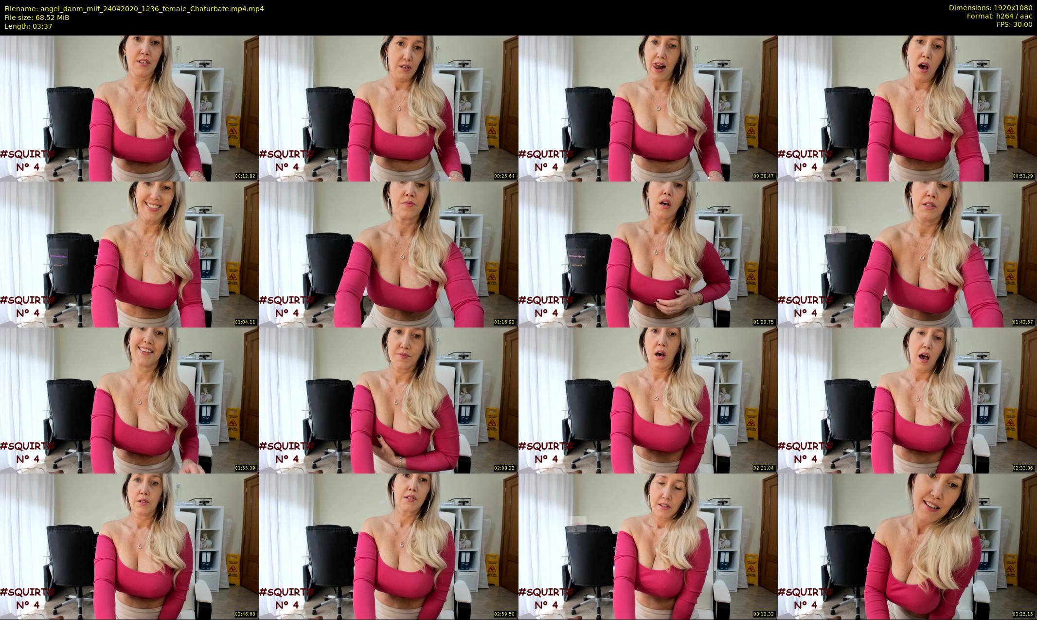 angel_danm_milf — 4 minute Chaturbate female cam show recording, 1080p, Apr 24, 2020