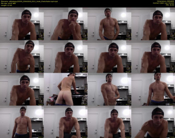 athleteguy55555 — 13 minute Chaturbate male cam show recording, 480p, Apr 25, 2020