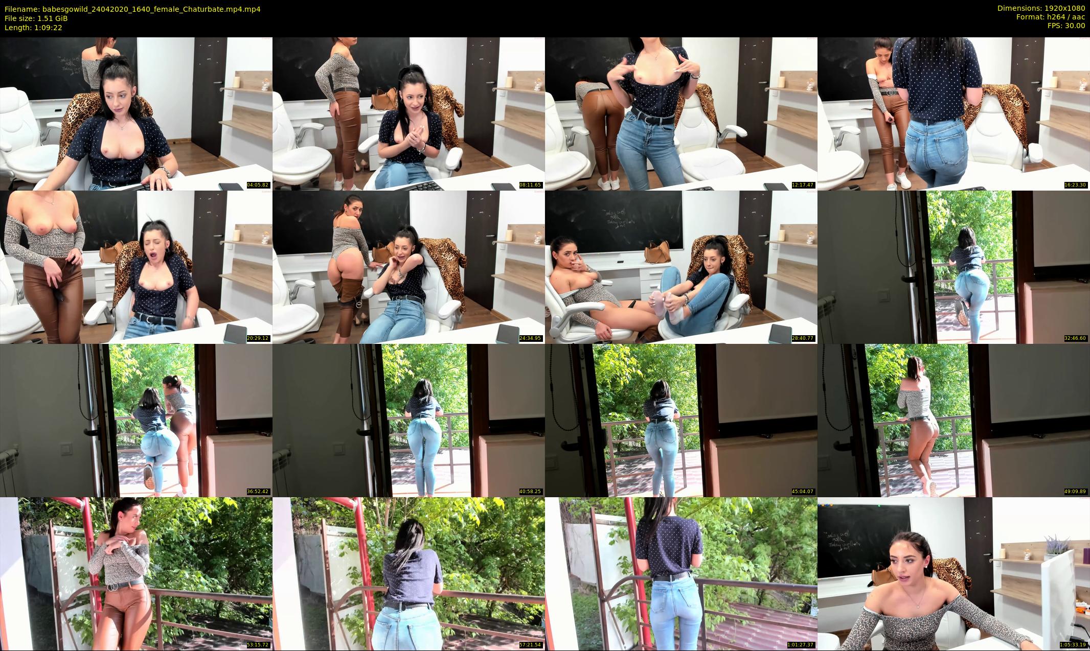 babesgowild — 70 minute Chaturbate couple cam show recording, 1080p, Apr 24, 2020