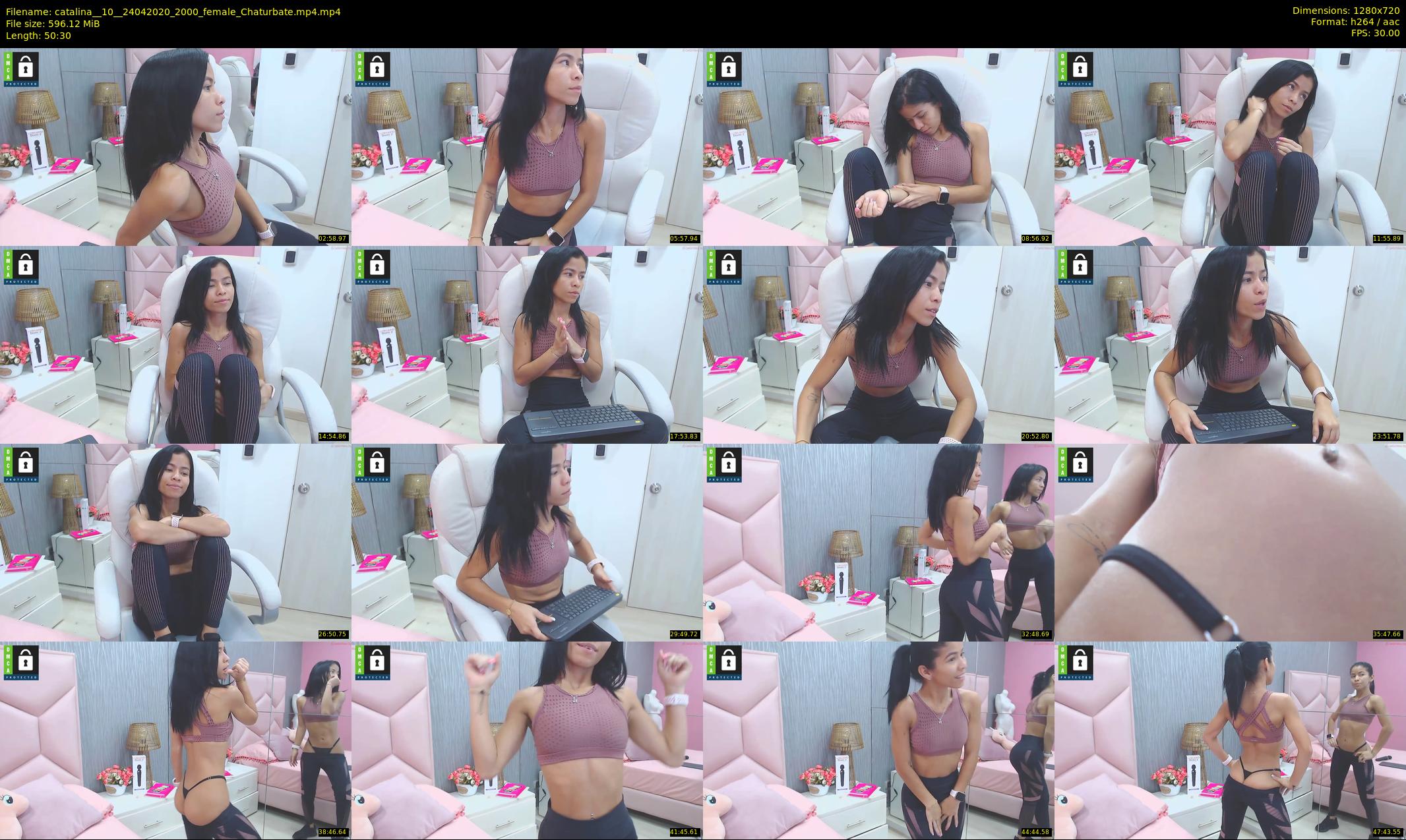 catalina__10_ — 51 minute Chaturbate female cam show recording, 720p, Apr 24, 2020