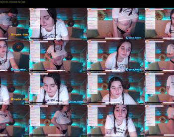 cute_betty — 86 minute Chaturbate female cam show recording, 720p, Apr 24, 2020