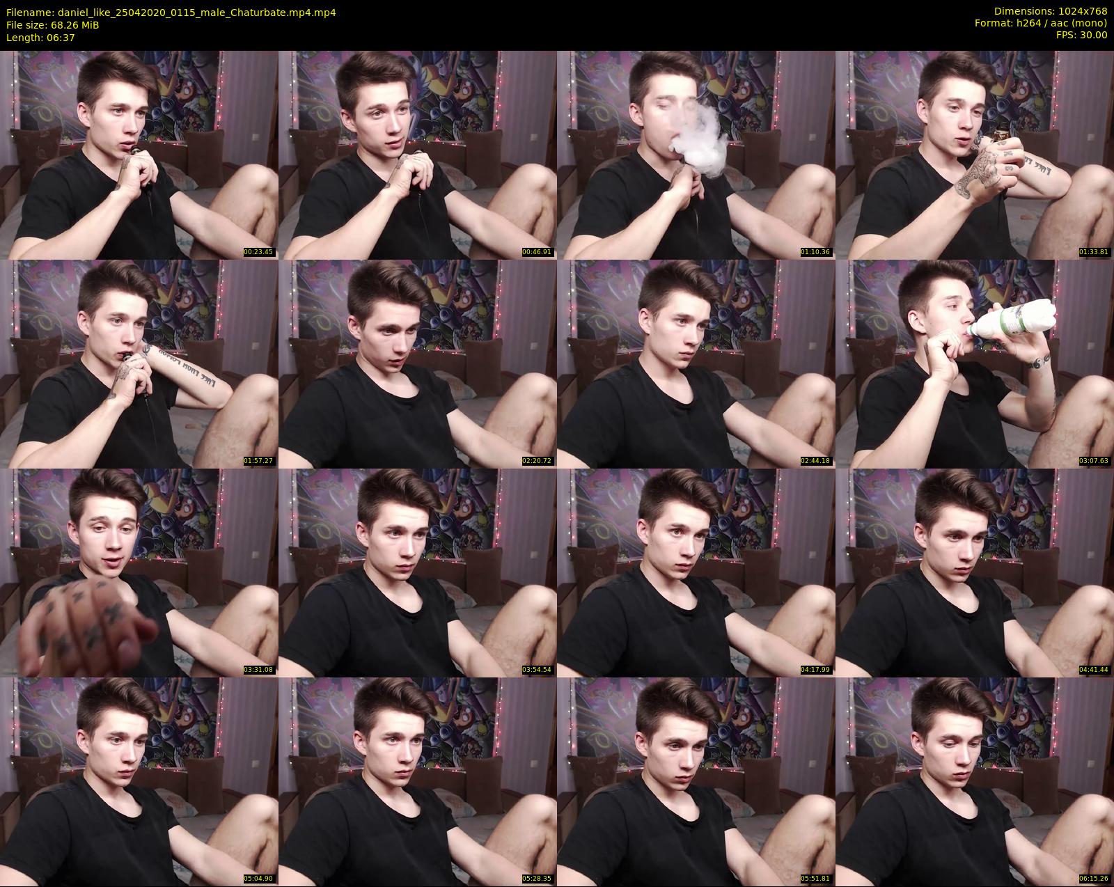 daniel_like — 7 minute Chaturbate male cam show recording, 720p, Apr 25, 2020