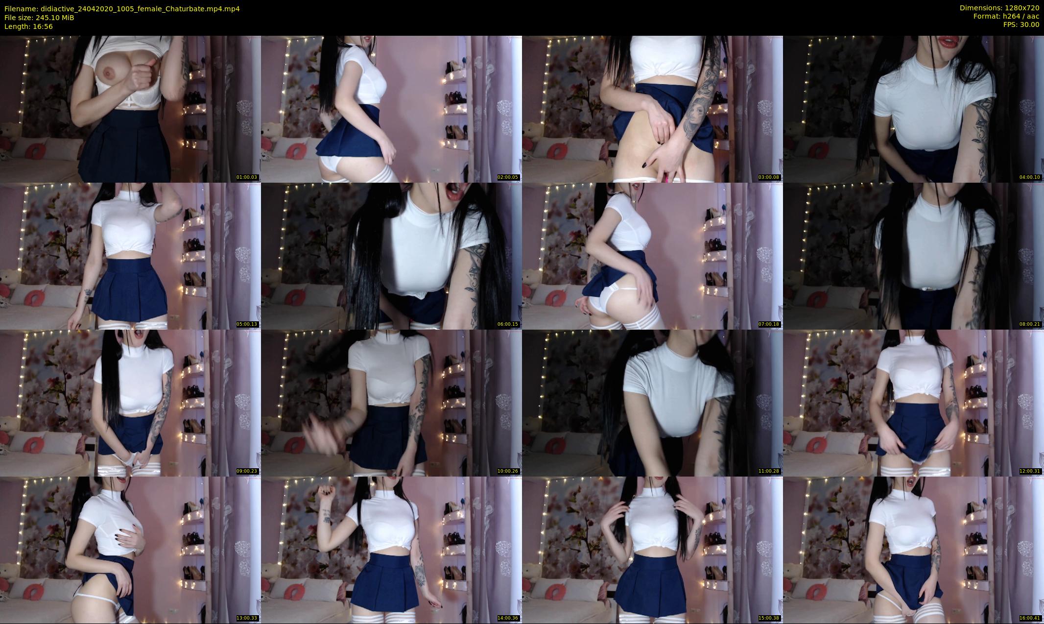 didiactive — 17 minute Chaturbate female cam show recording, 720p, Apr 24, 2020