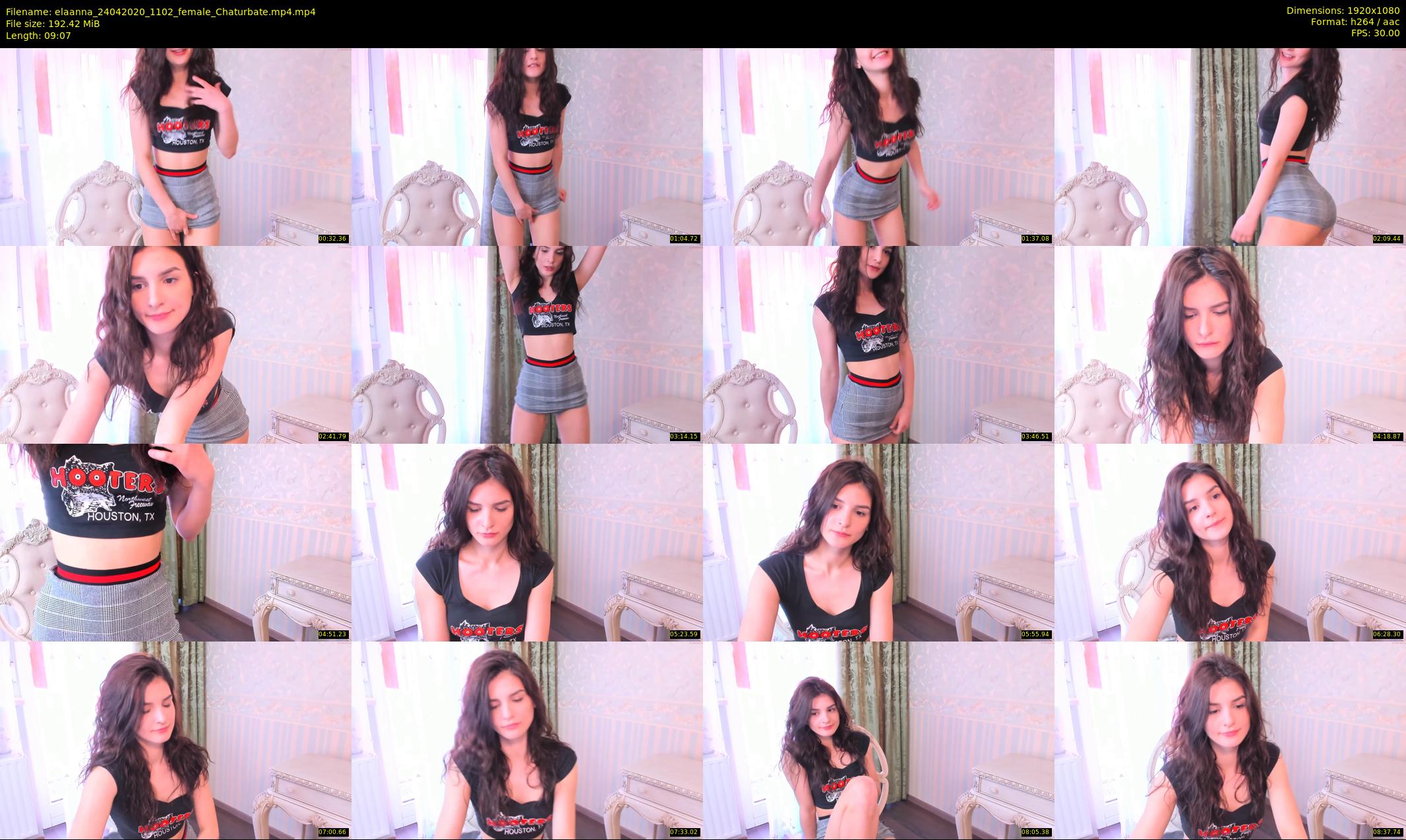 elaanna — 10 minute Chaturbate female cam show recording, 1080p, Apr 24, 2020