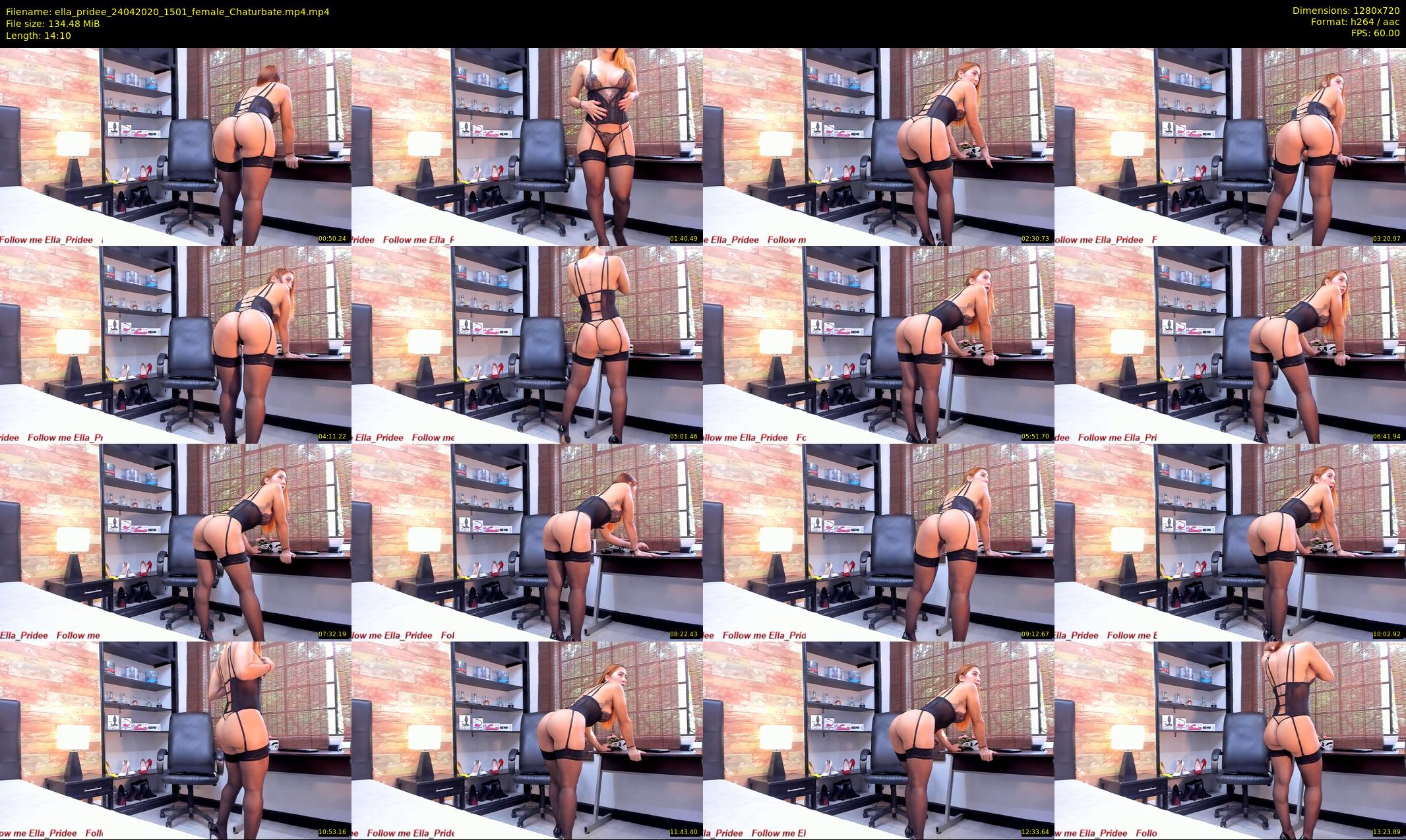 ella_pridee — 15 minute Chaturbate female cam show recording, 720p, Apr 24, 2020