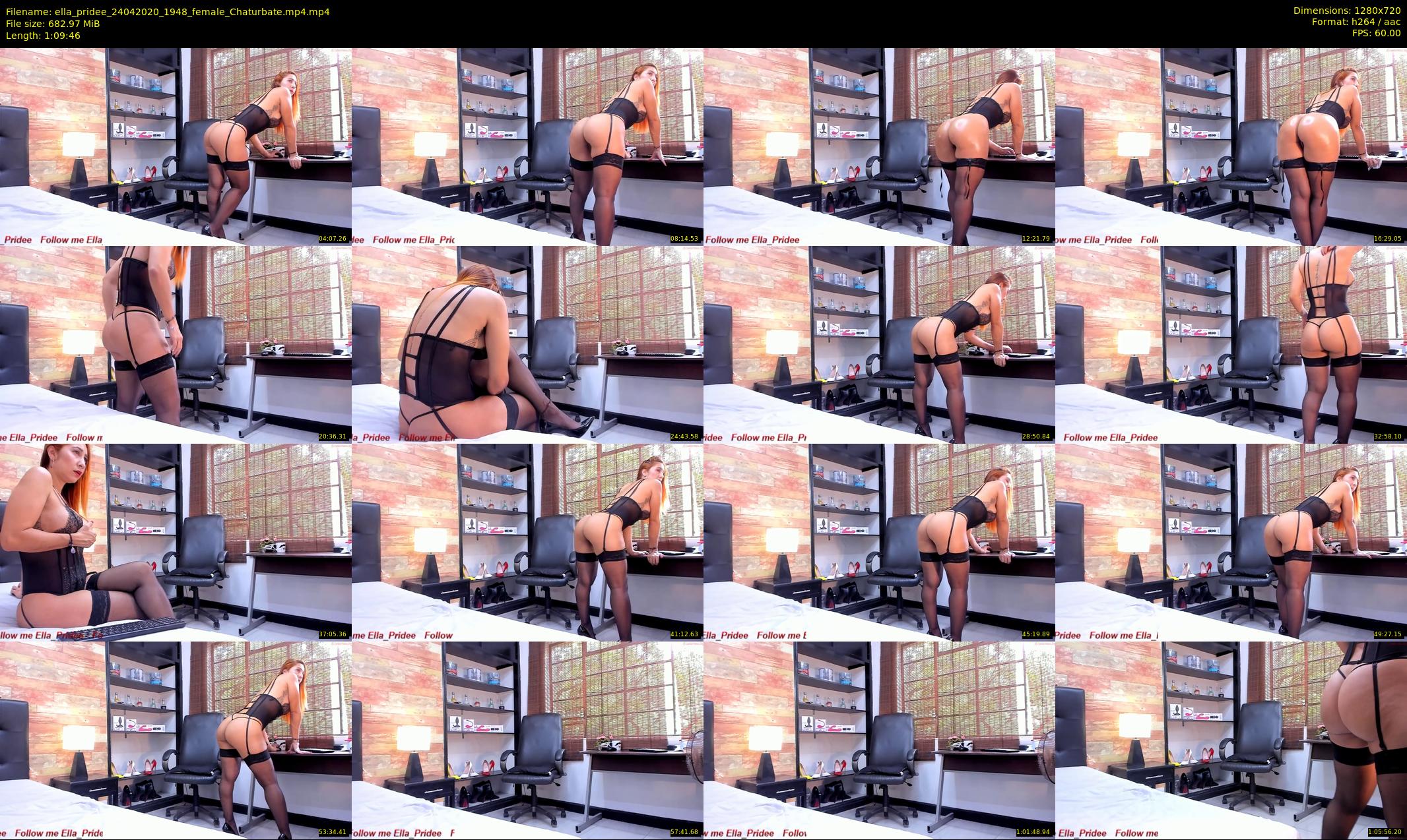 ella_pridee — 70 minute Chaturbate female cam show recording, 720p, Apr 24, 2020