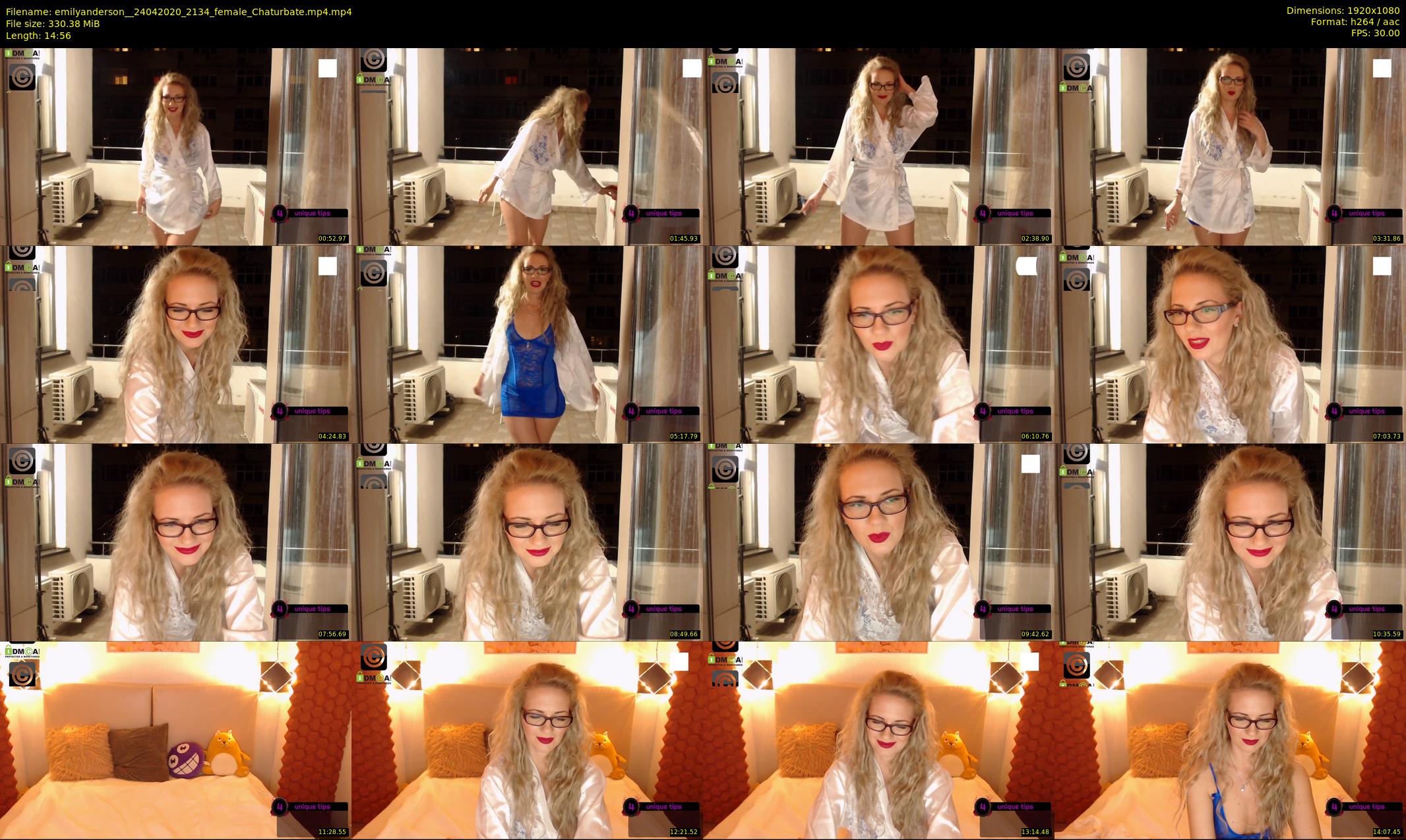 emilyanderson_ — 15 minute Chaturbate female cam show recording, 1080p, Apr 24, 2020