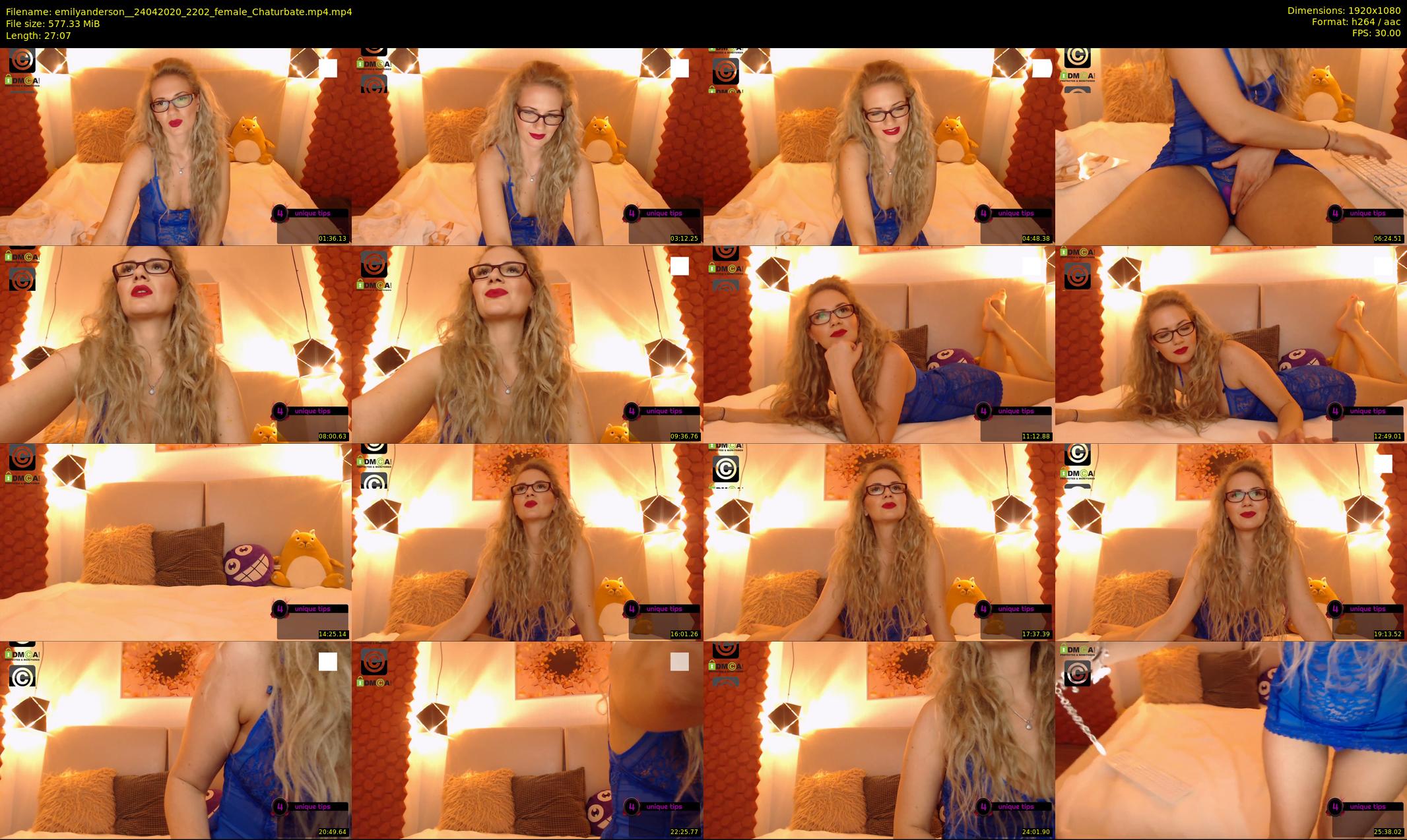 emilyanderson_ — 28 minute Chaturbate female cam show recording, 1080p, Apr 24, 2020