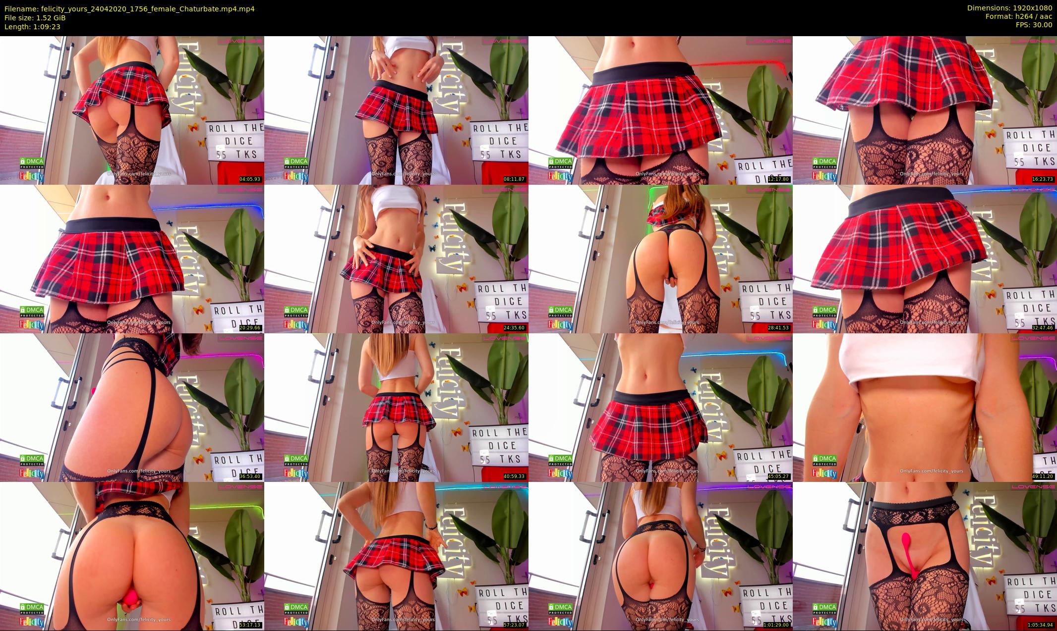 felicity_yours — 70 minute Chaturbate female cam show recording, 1080p, Apr 24, 2020