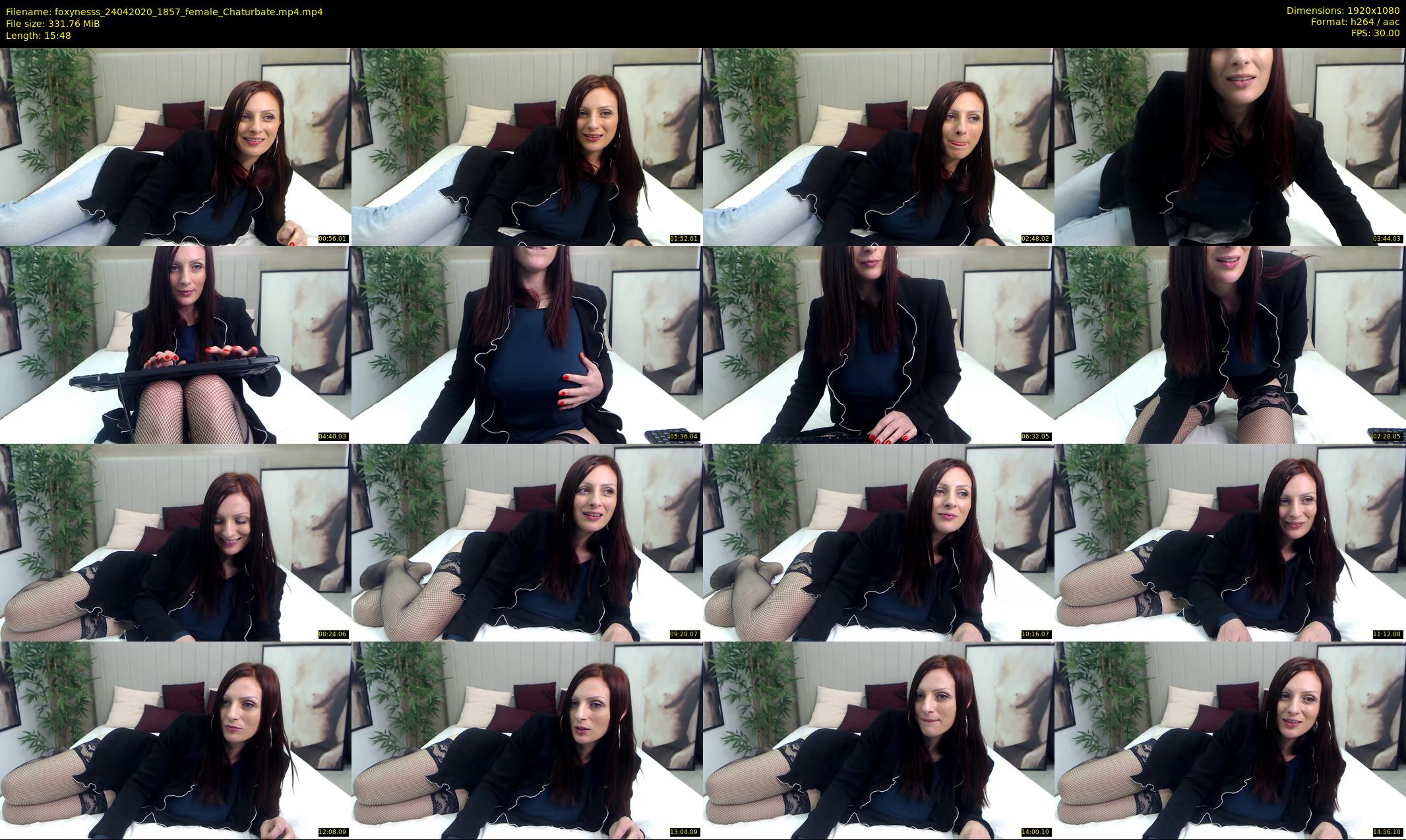 foxynesss — 16 minute Chaturbate female cam show recording, 1080p, Apr 24, 2020