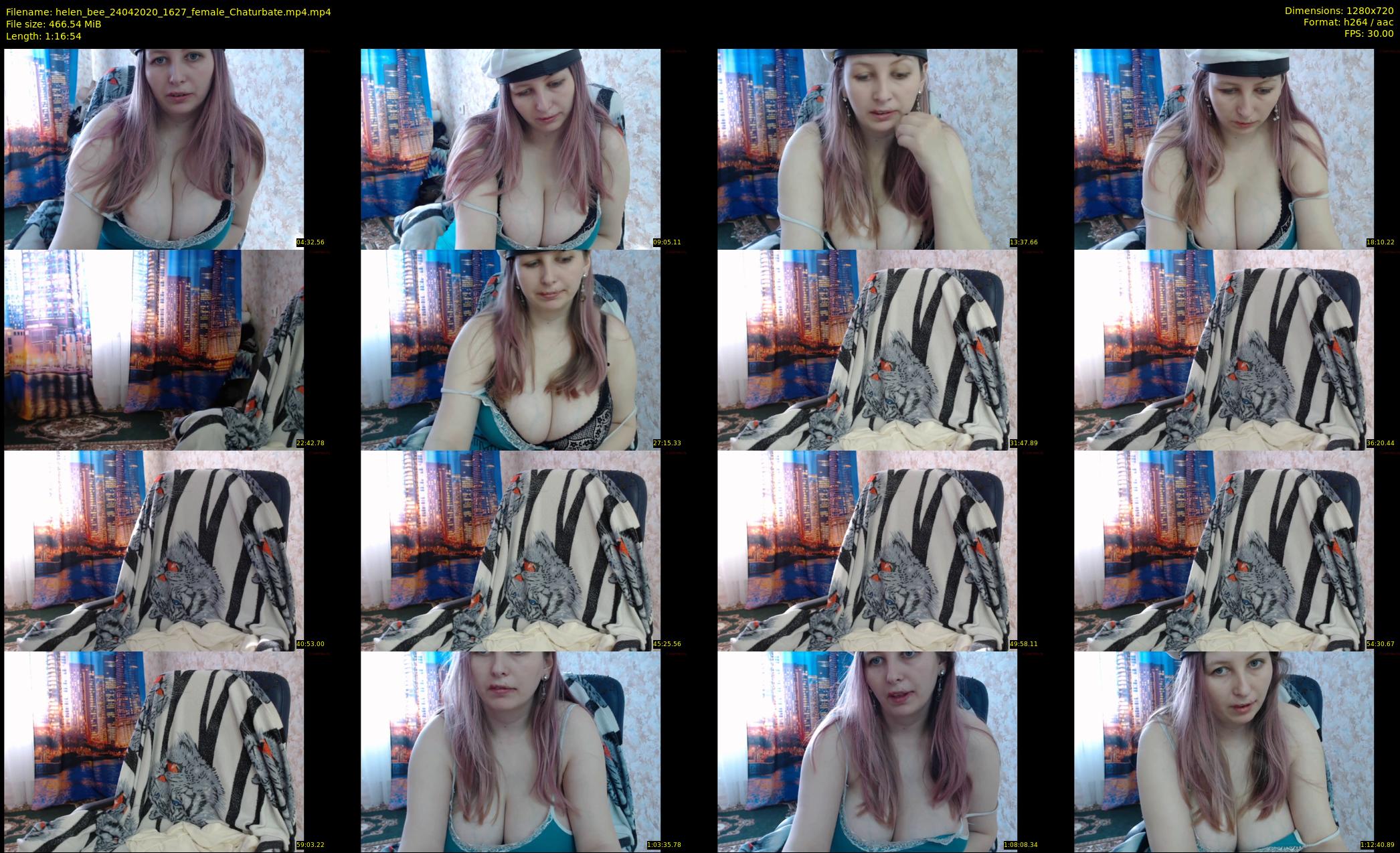 helen_bee — 77 minute Chaturbate female cam show recording, 720p, Apr 24, 2020
