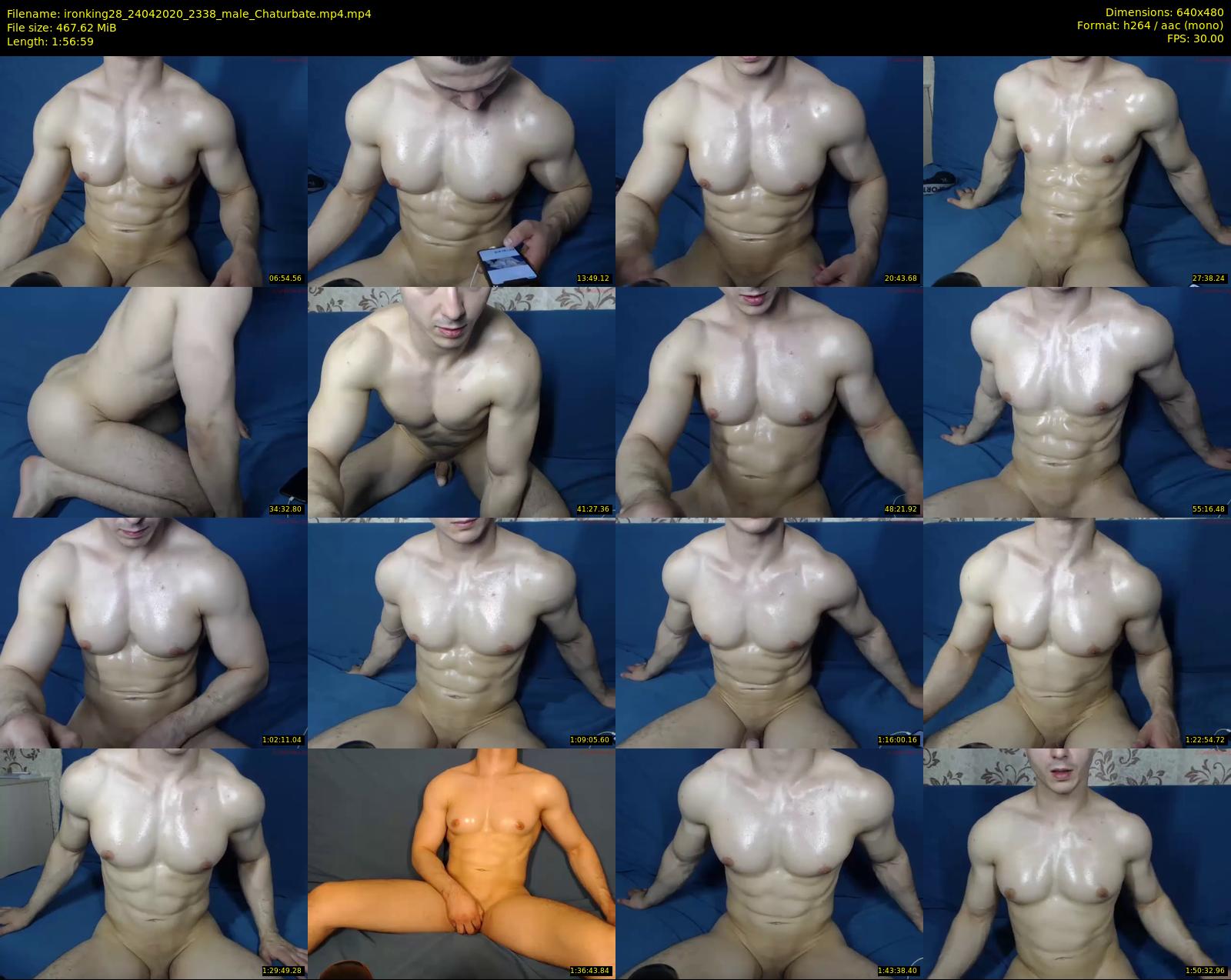 ironking28 — 117 minute Chaturbate male cam show recording, 480p, Apr 24, 2020