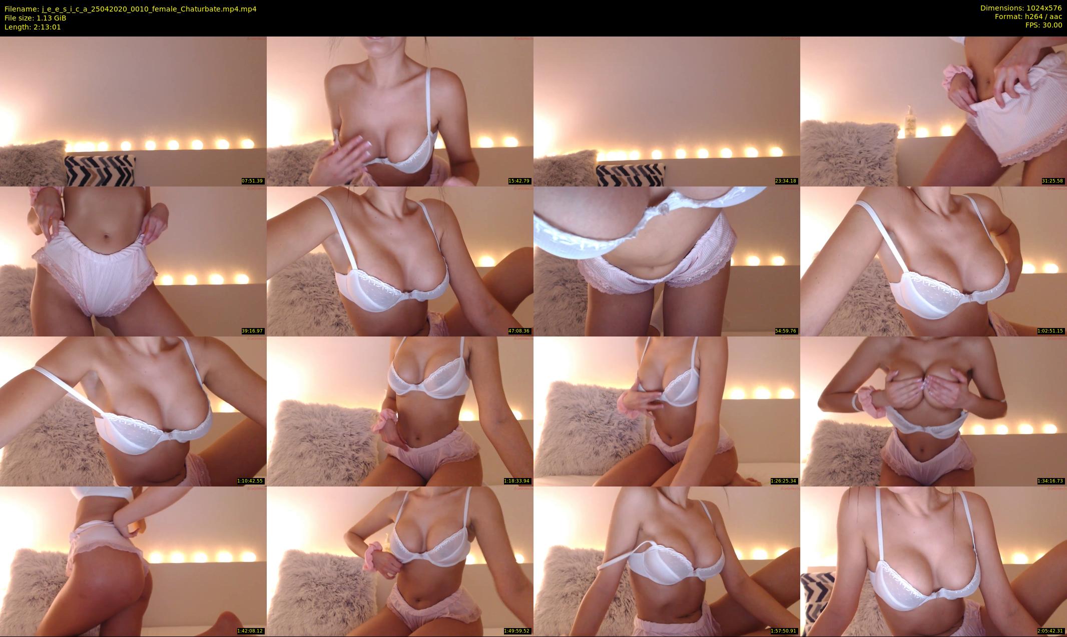 j_e_e_s_i_c_a — 134 minute Chaturbate female cam show recording, 480p, Apr 25, 2020