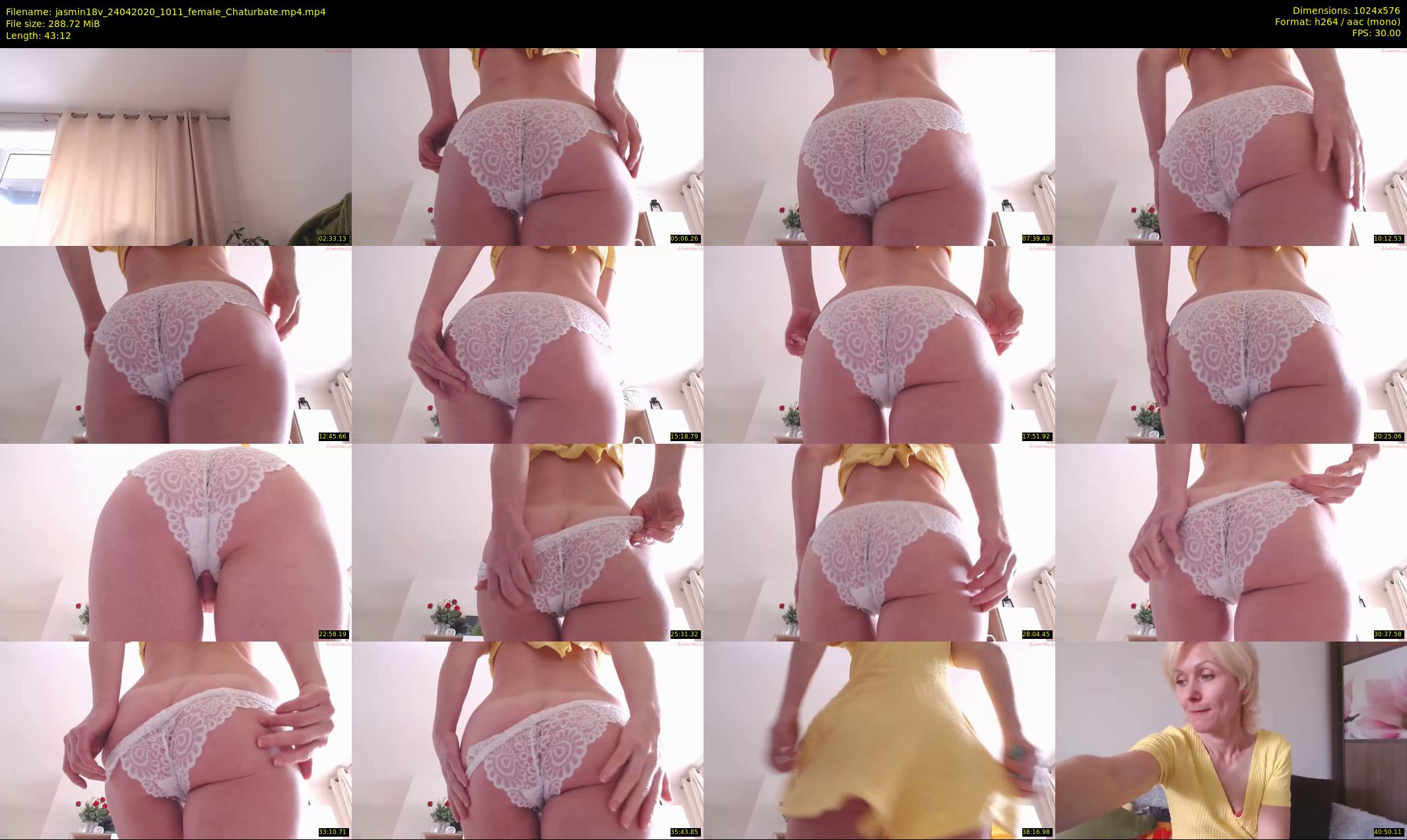 jasmin18v — 44 minute Chaturbate female cam show recording, 480p, Apr 24, 2020