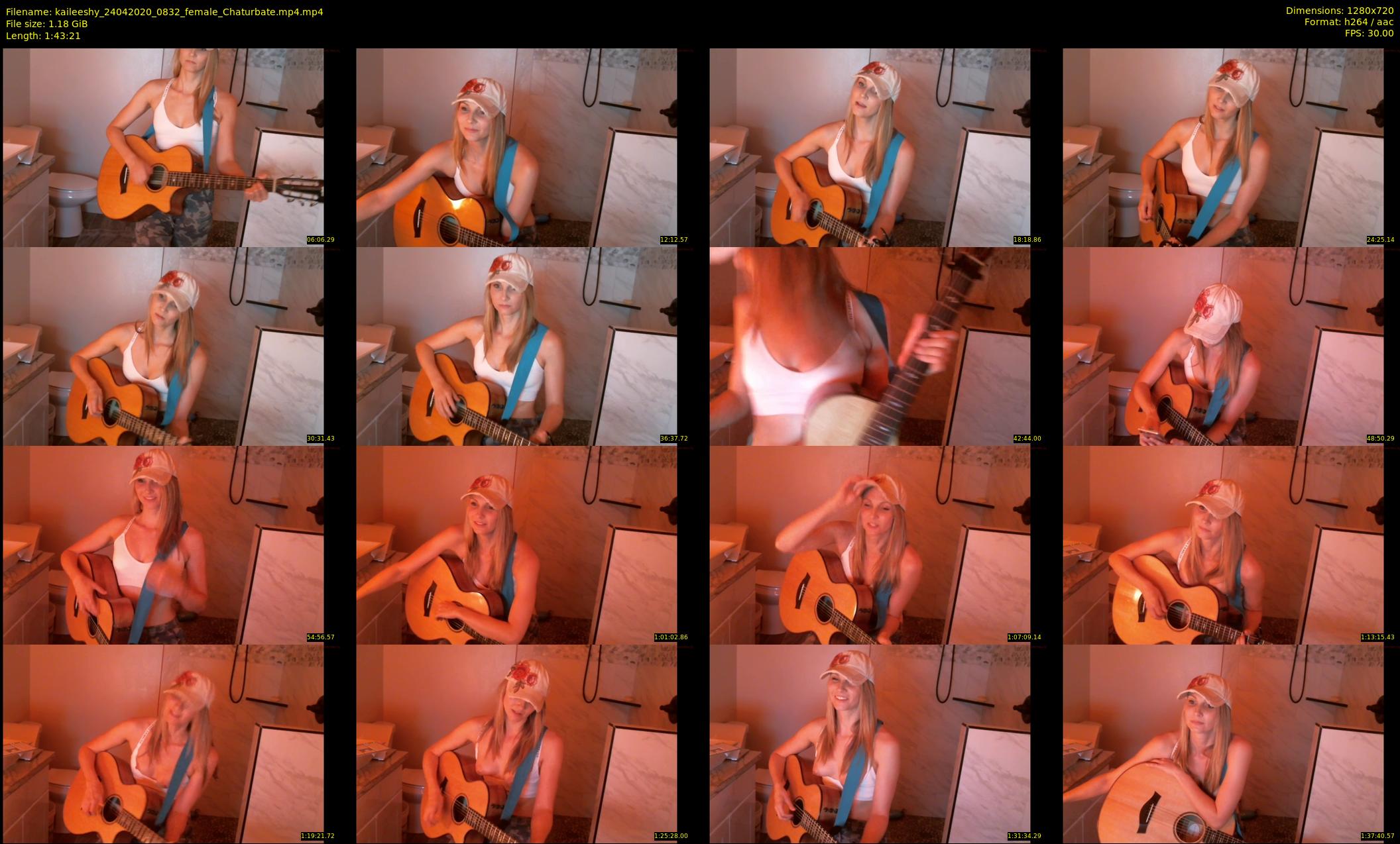 kaileeshy — 104 minute Chaturbate female cam show recording, 720p, Apr 24, 2020