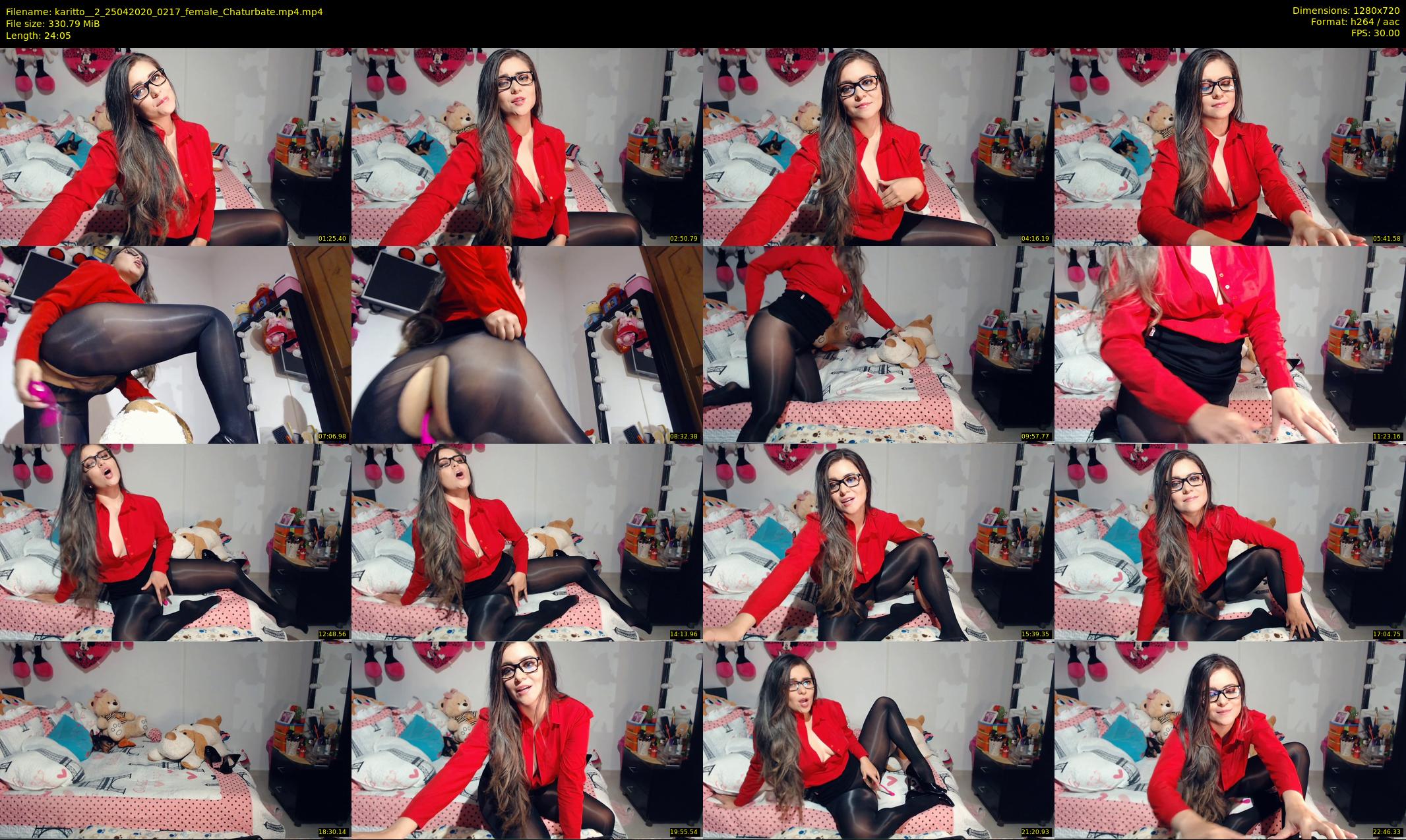 karitto__2 — 25 minute Chaturbate female cam show recording, 720p, Apr 25, 2020