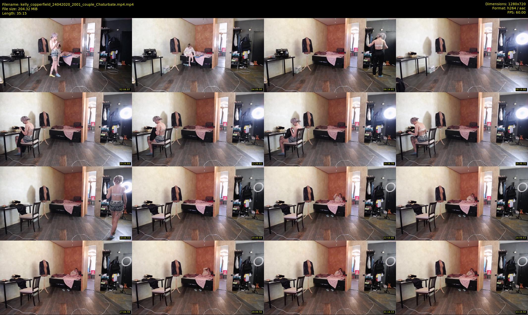 kelly_copperfield — 36 minute Chaturbate female cam show recording, 720p, Apr 24, 2020