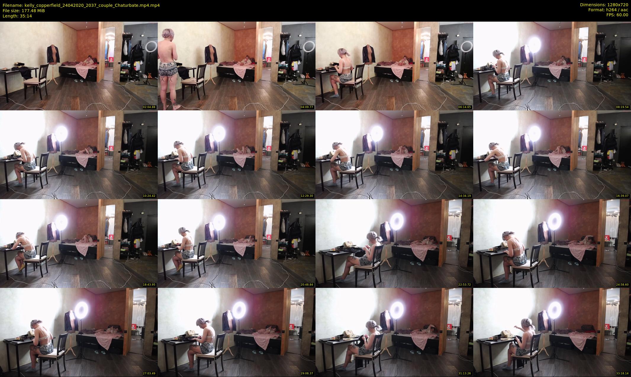 kelly_copperfield — 36 minute Chaturbate female cam show recording, 720p, Apr 24, 2020