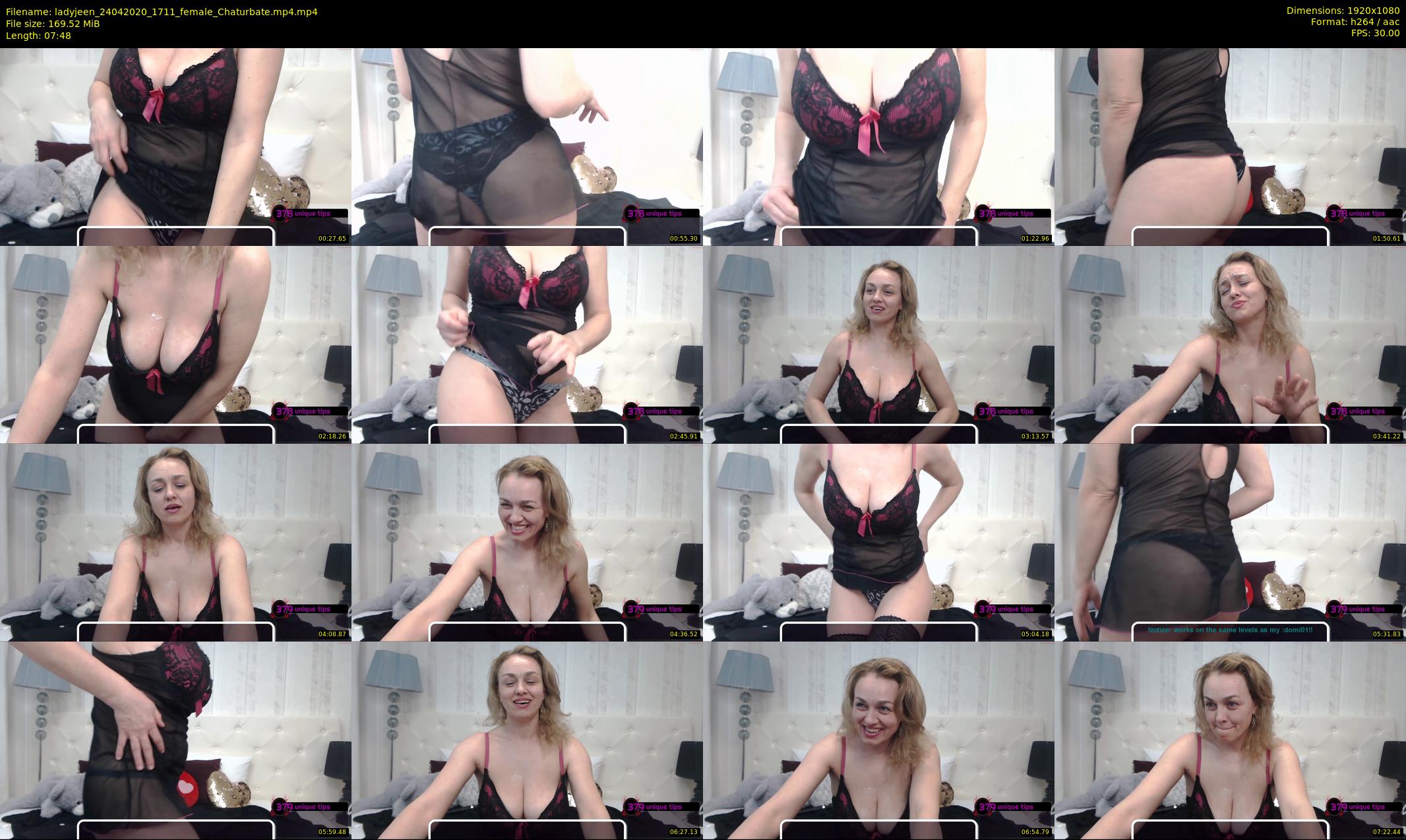 ladyjeen — 8 minute Chaturbate female cam show recording, 1080p, Apr 24, 2020