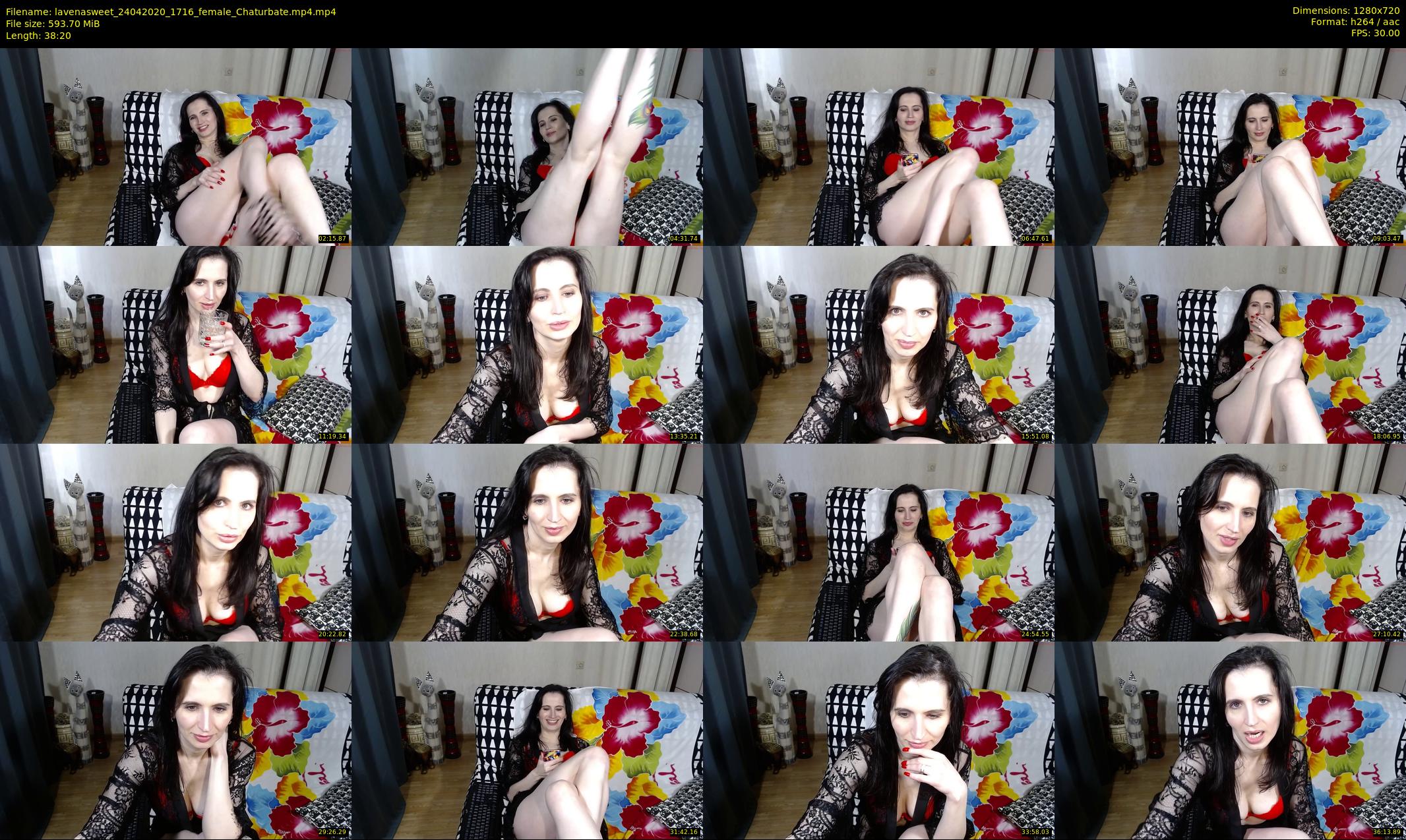 lavenasweet — 39 minute Chaturbate female cam show recording, 720p, Apr 24, 2020