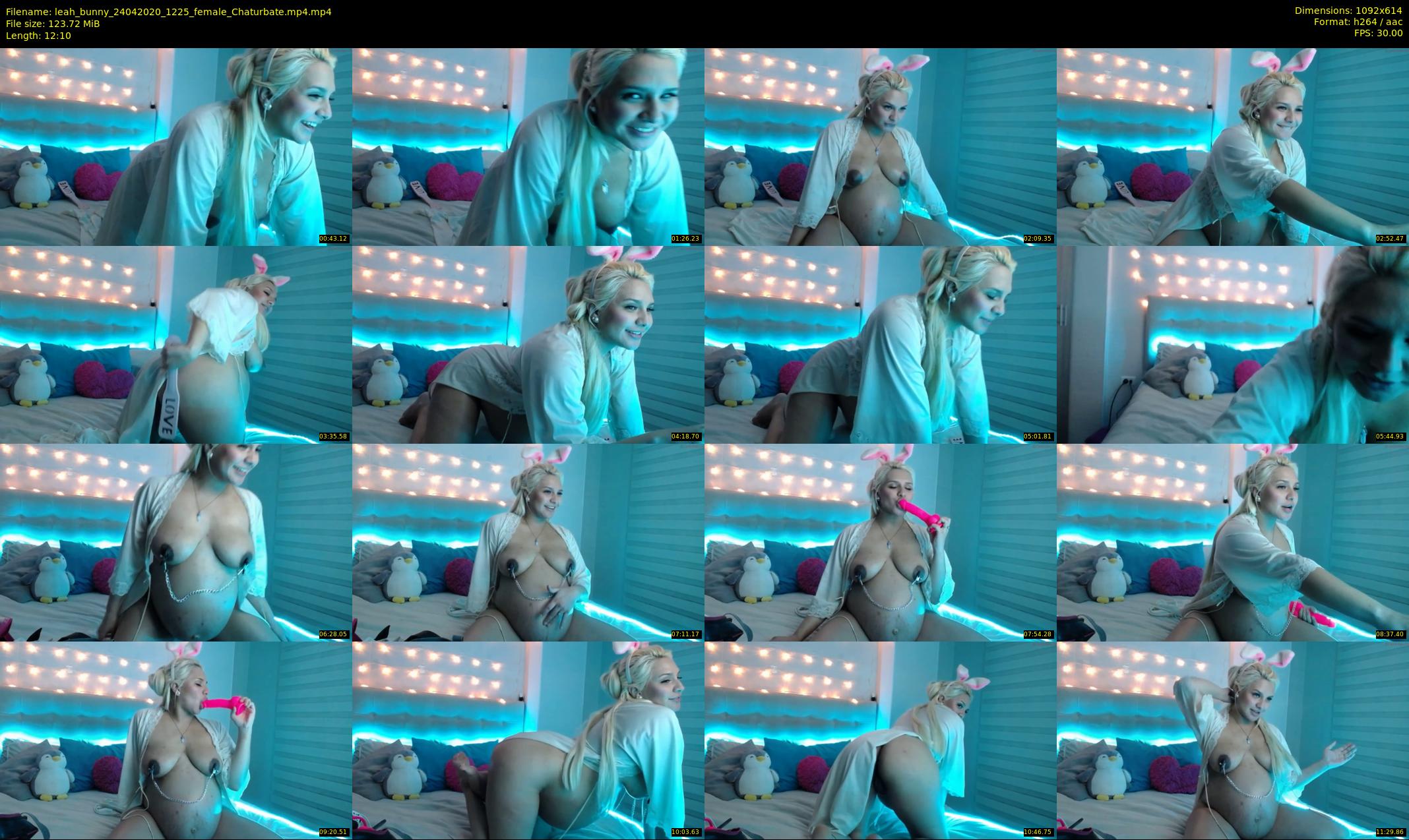 leah_bunny — 13 minute Chaturbate female cam show recording, 480p, Apr 24, 2020